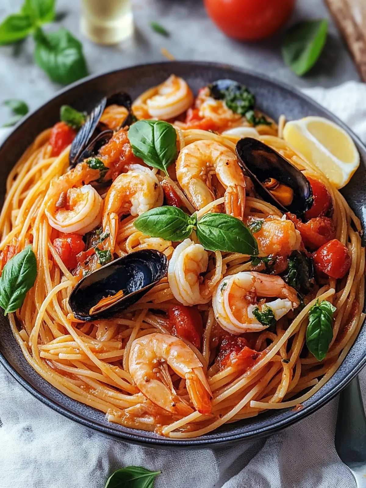 Frutti di Mare Seafood Spaghetti Ready in 30 Minutes 4 Frutti di Mare – Seafood Spaghetti