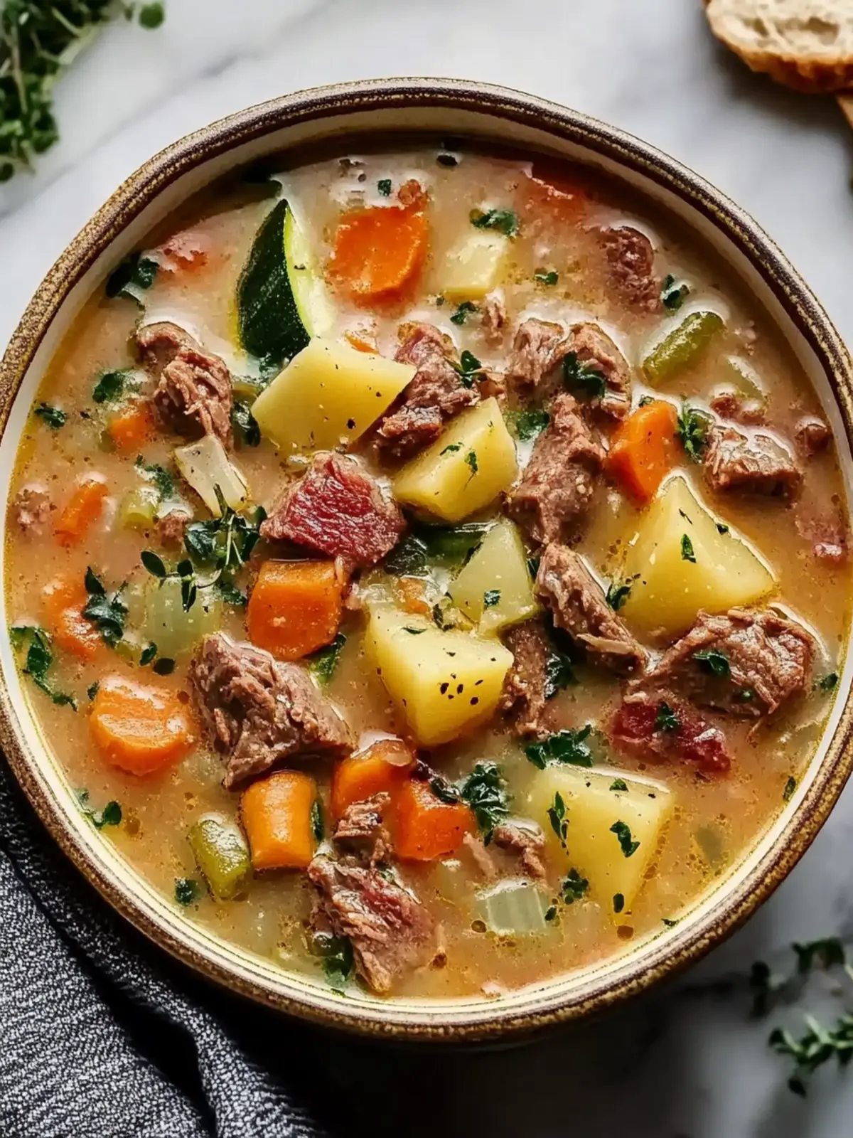 Beef and Vegetable Chowder: Your Ultimate Comfort Food Bliss 5 Beef and Vegetable Chowder