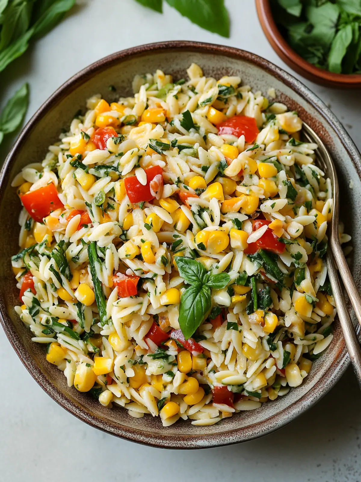 Corn Orzo Salad: Your Go-To Fresh Summer Side Dish 2 Corn Orzo Salad