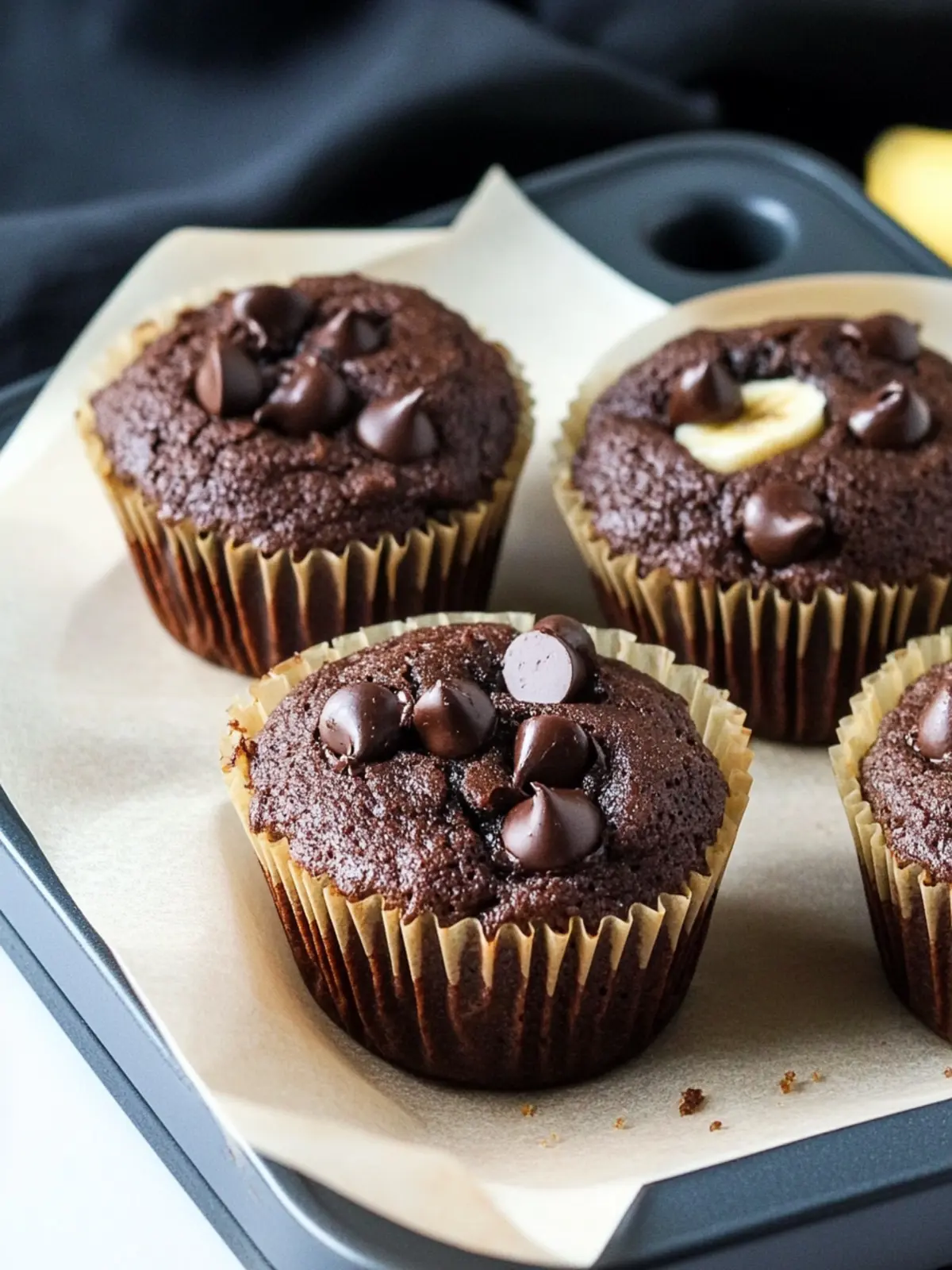 Chocolate Gingerbread Banana Bread Muffins: Cozy Comfort Treats 5 Chocolate Gingerbread Banana Bread Muffins