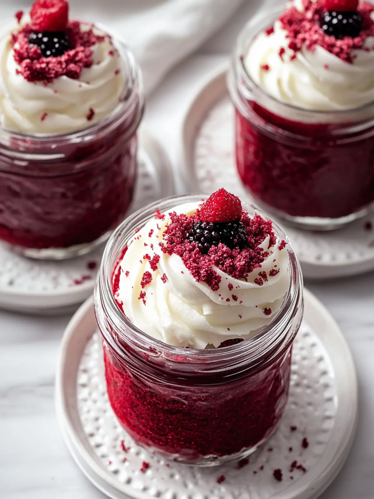 Delightful Red Velvet Jar Cake: Easy, Elegant, and Customizable 4 Red Velvet Jar Cake