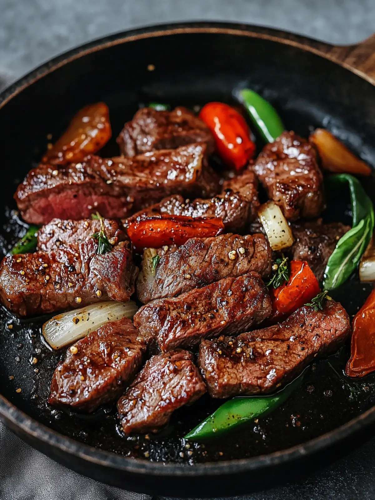 Savory Black Pepper Steak: Quick and Easy Weeknight Delight 3 Black Pepper Steak