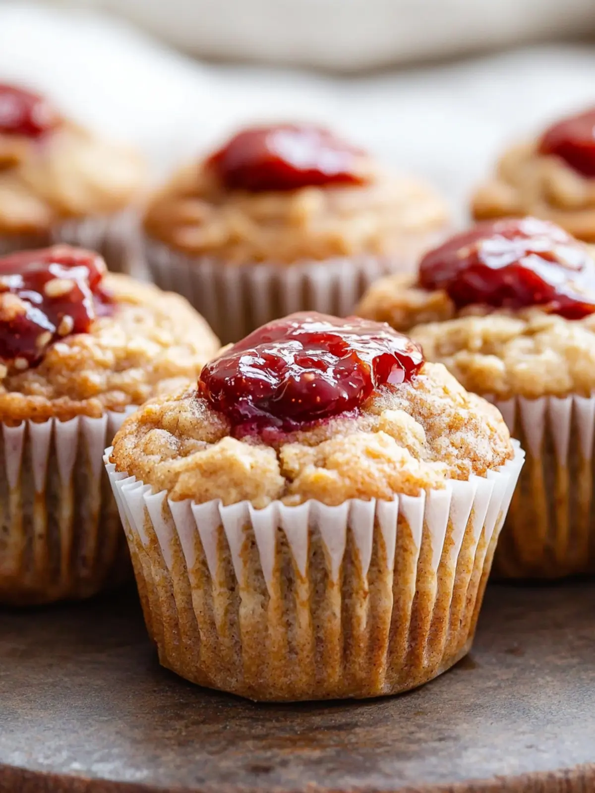 Vegan Peanut Butter and Jelly Muffins for Easy Mornings 5 Vegan Peanut Butter and Jelly Muffins