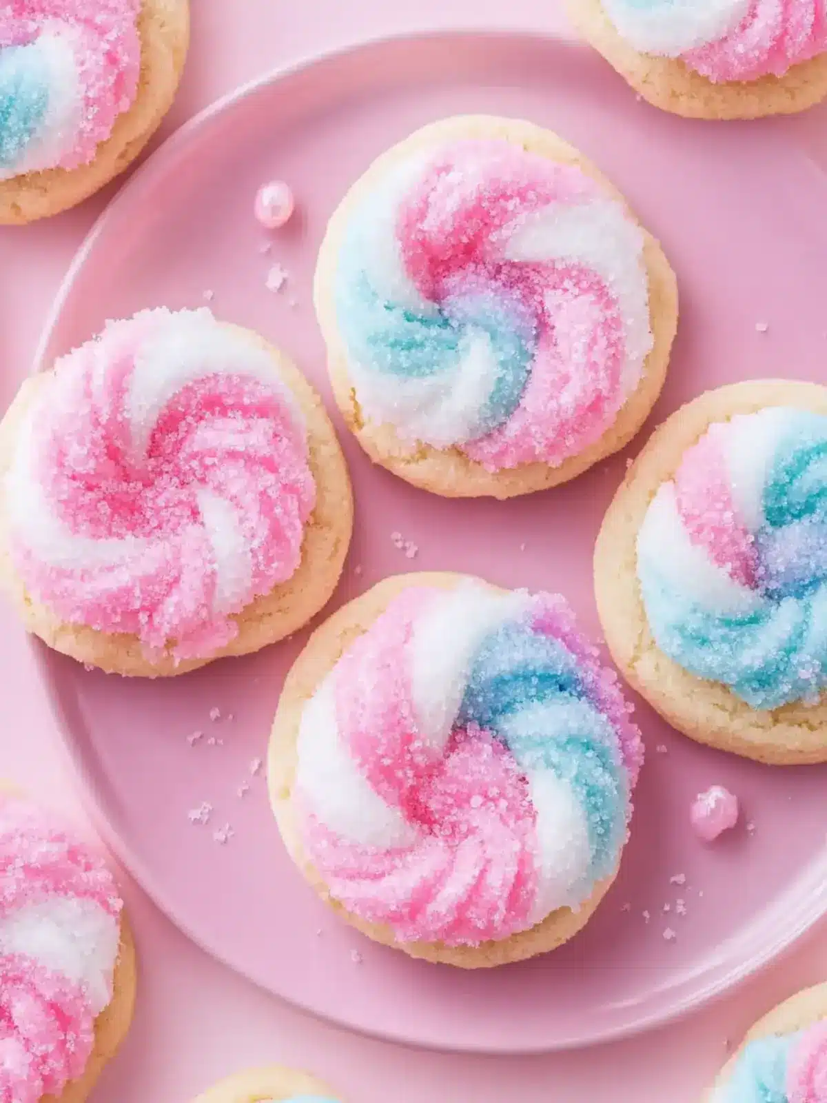 Colorful Cotton Candy Cookies to Spark Joy at Every Celebration 5 Cotton Candy Cookies
