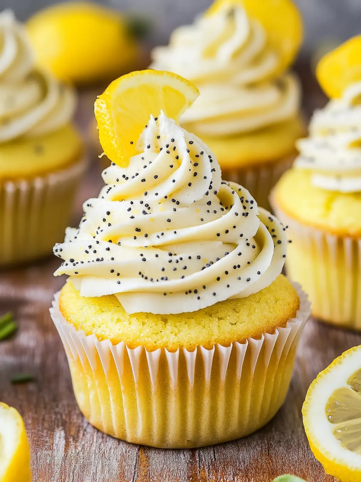 Delightful Lemon Poppy Seed Cupcakes to Brighten Your Day 3 Lemon Poppy Seed Cupcakes