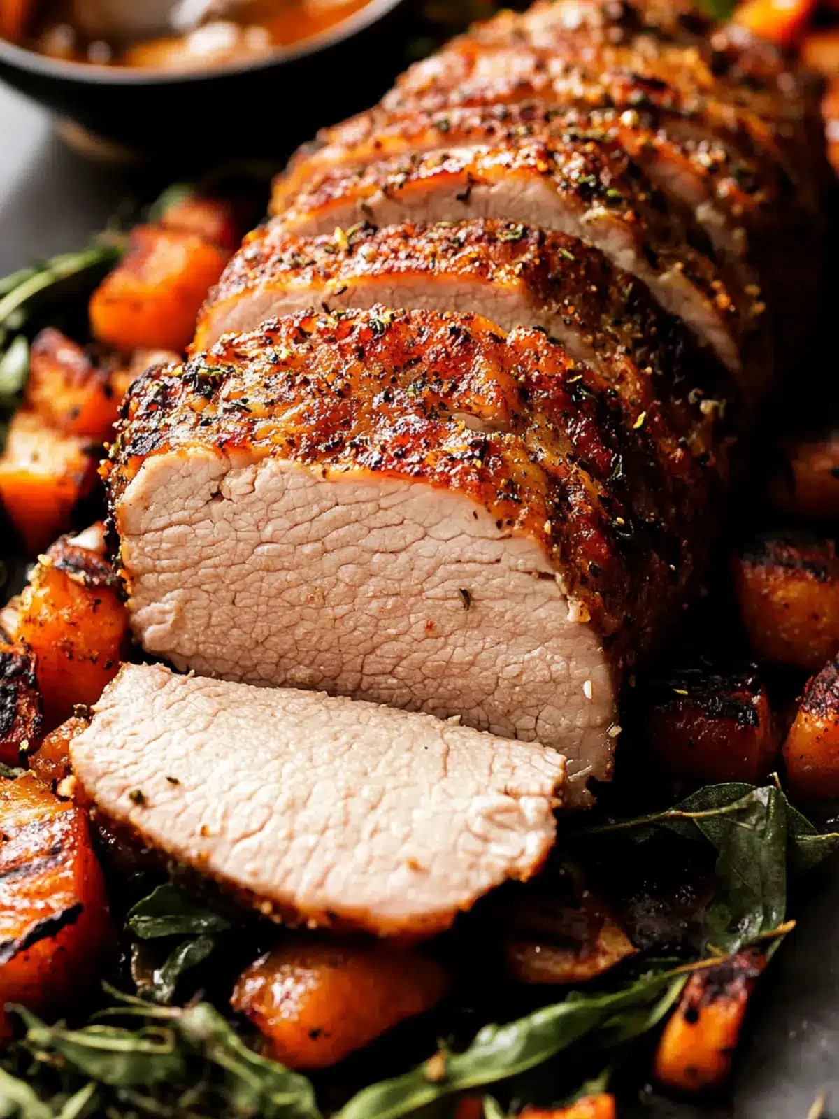 Tender and Juicy Pork Loin Roast with Honey Garlic Magic 5 Tender and Juicy Pork Loin Roast