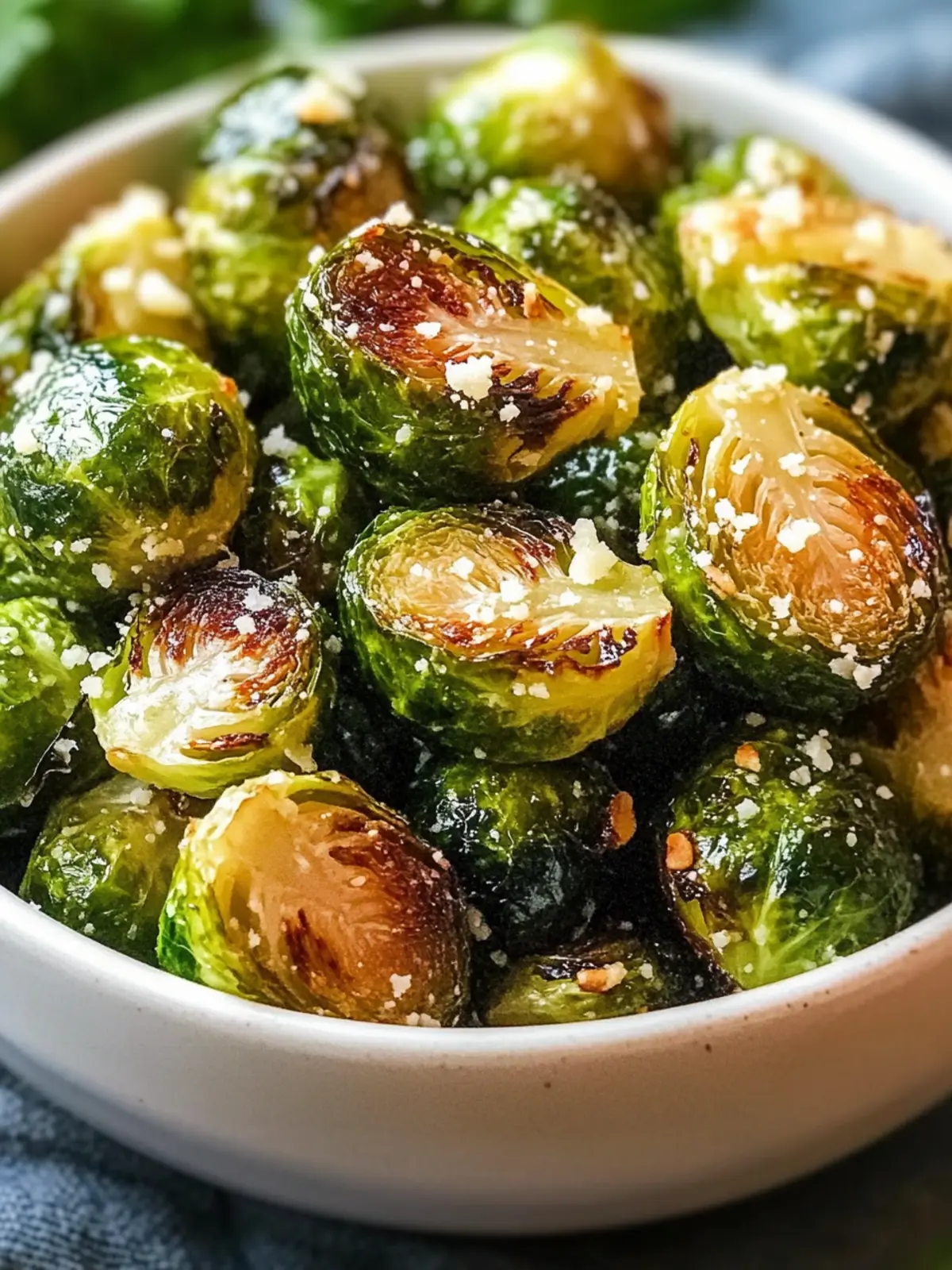 Crispy Parmesan Roasted Brussels Sprouts That'll Wow Your Family 2 Crispy Parmesan Roasted Brussels Sprouts