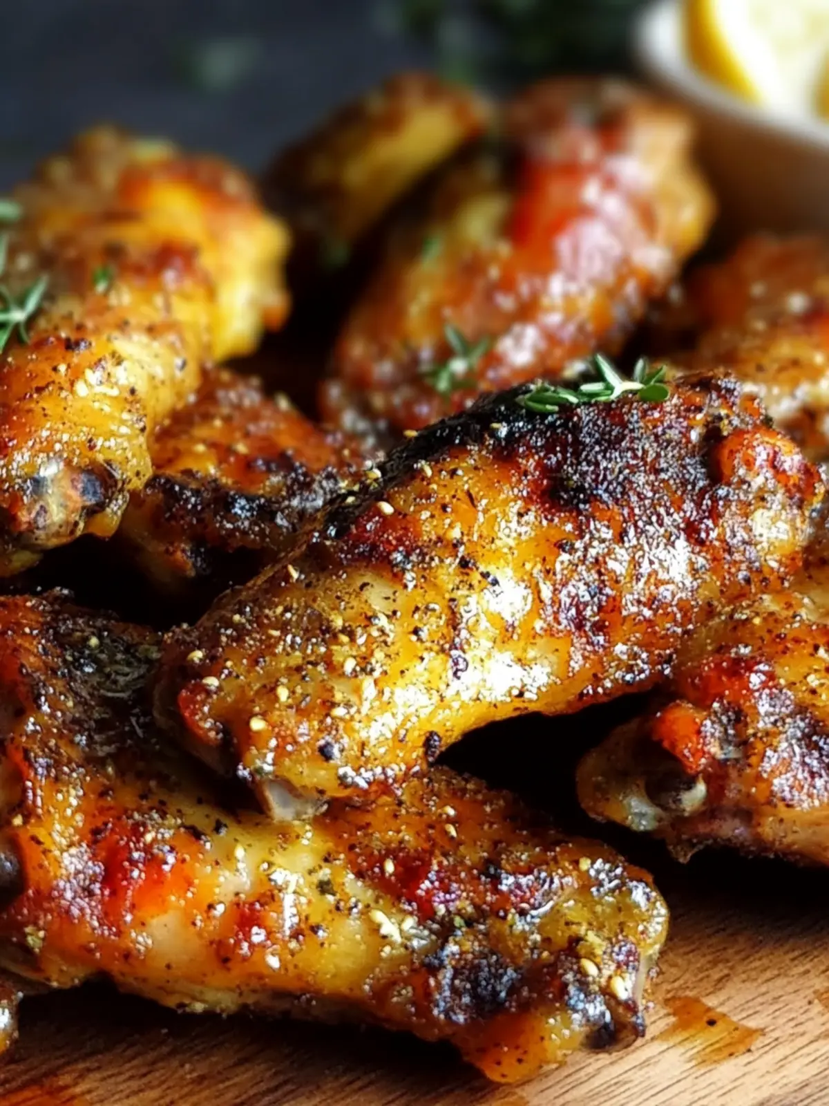 Savory Baked Turkey Wings with Honey Glaze for Family Feasts 2 Baked Turkey Wings