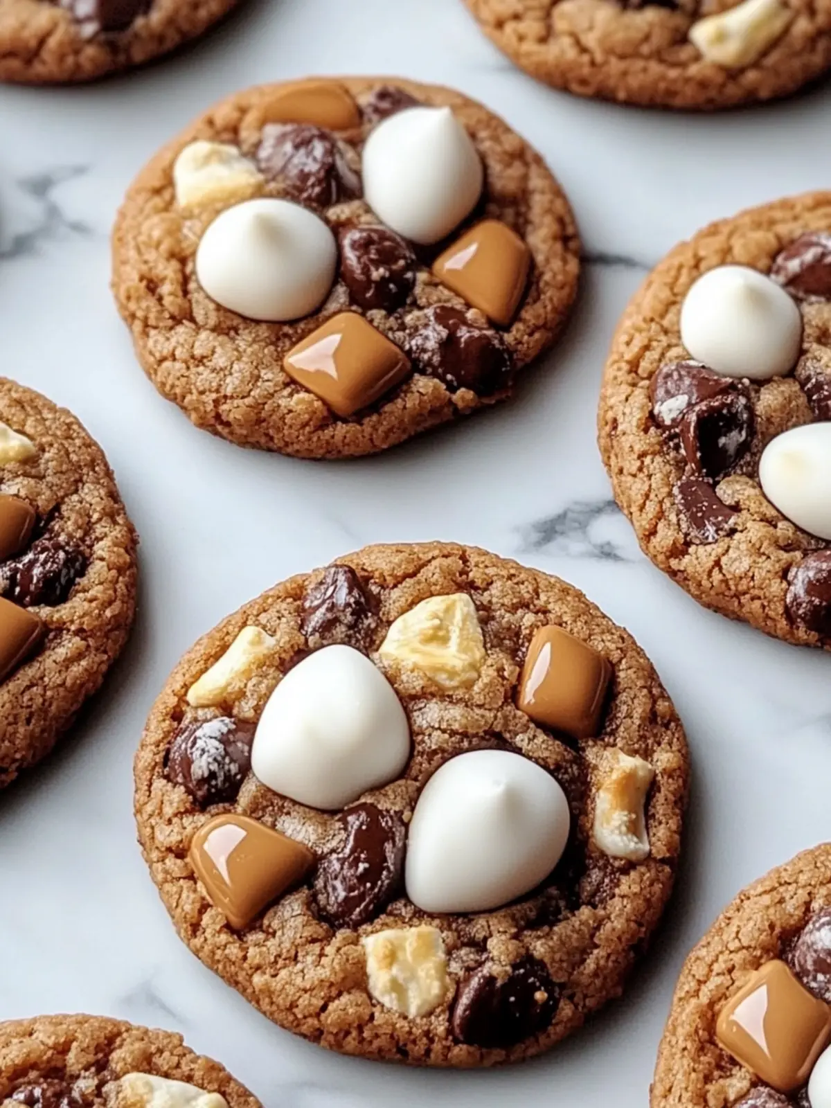 Chewy Rocky Road Cookies That'll Melt Your Heart 3 Chewy Rocky Road Cookies