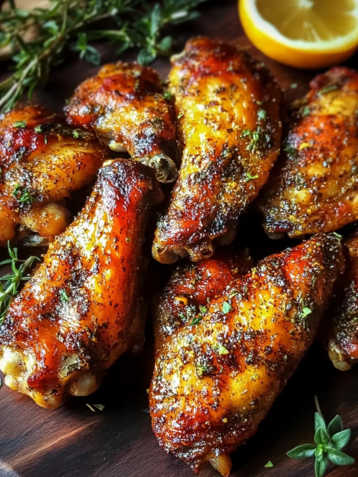 Savory Baked Turkey Wings with Honey Glaze for Family Feasts 3 Baked Turkey Wings