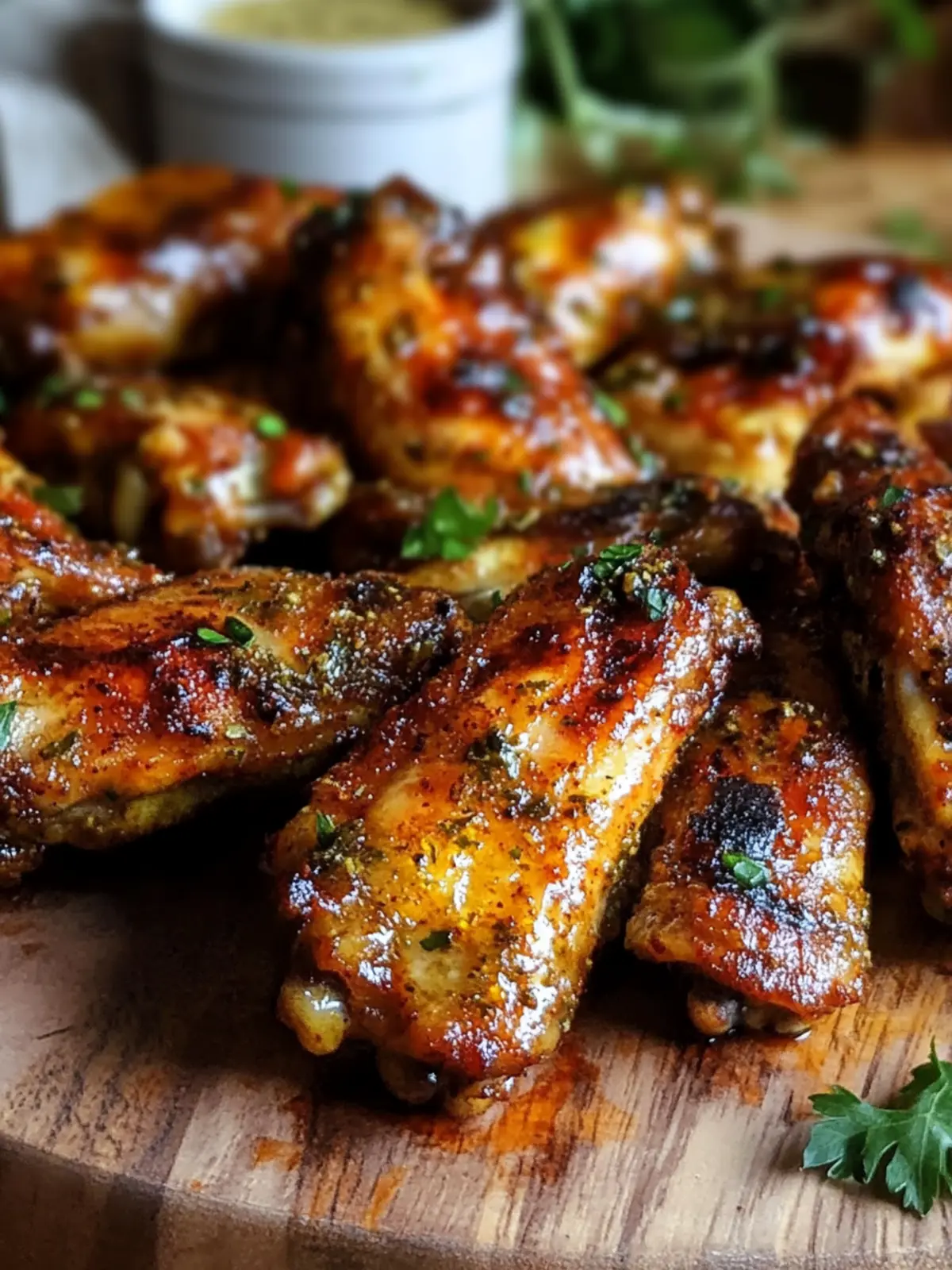 Savory Baked Turkey Wings with Honey Glaze for Family Feasts 4 Baked Turkey Wings