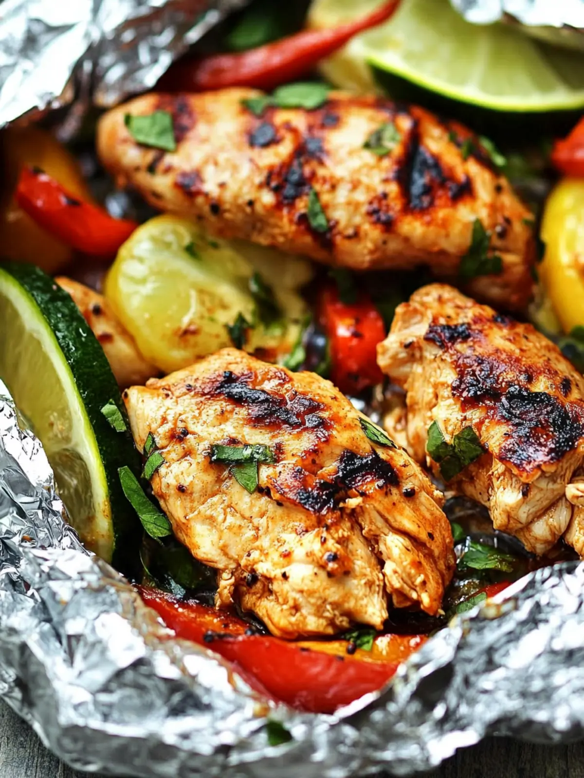 Savor Juicy Chicken Foil Packets for Effortless Meals 5 Chicken Foil Packets
