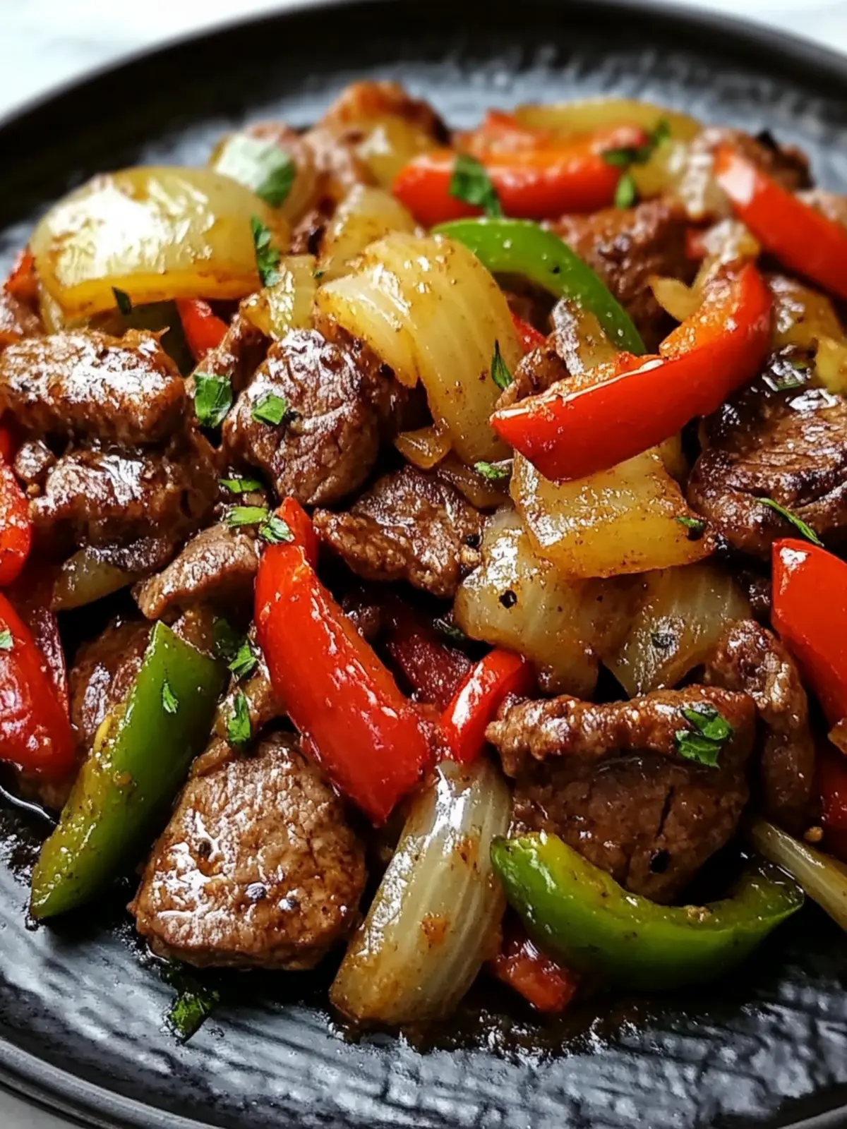 Pepper Steak with Bell Peppers and Onion: A Flavor Explosion! 4 Pepper Steak with Bell Peppers and Onion