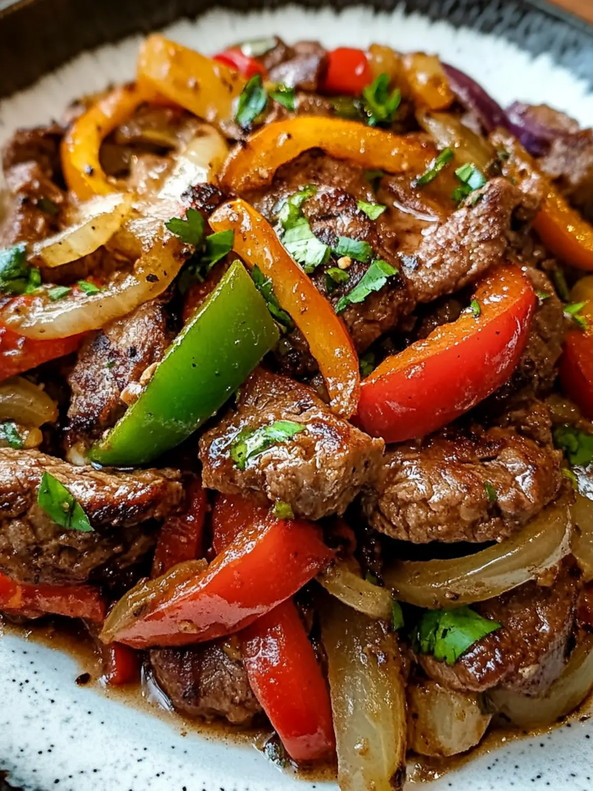 Pepper Steak with Bell Peppers and Onion: A Flavor Explosion! 2 Pepper Steak with Bell Peppers and Onion