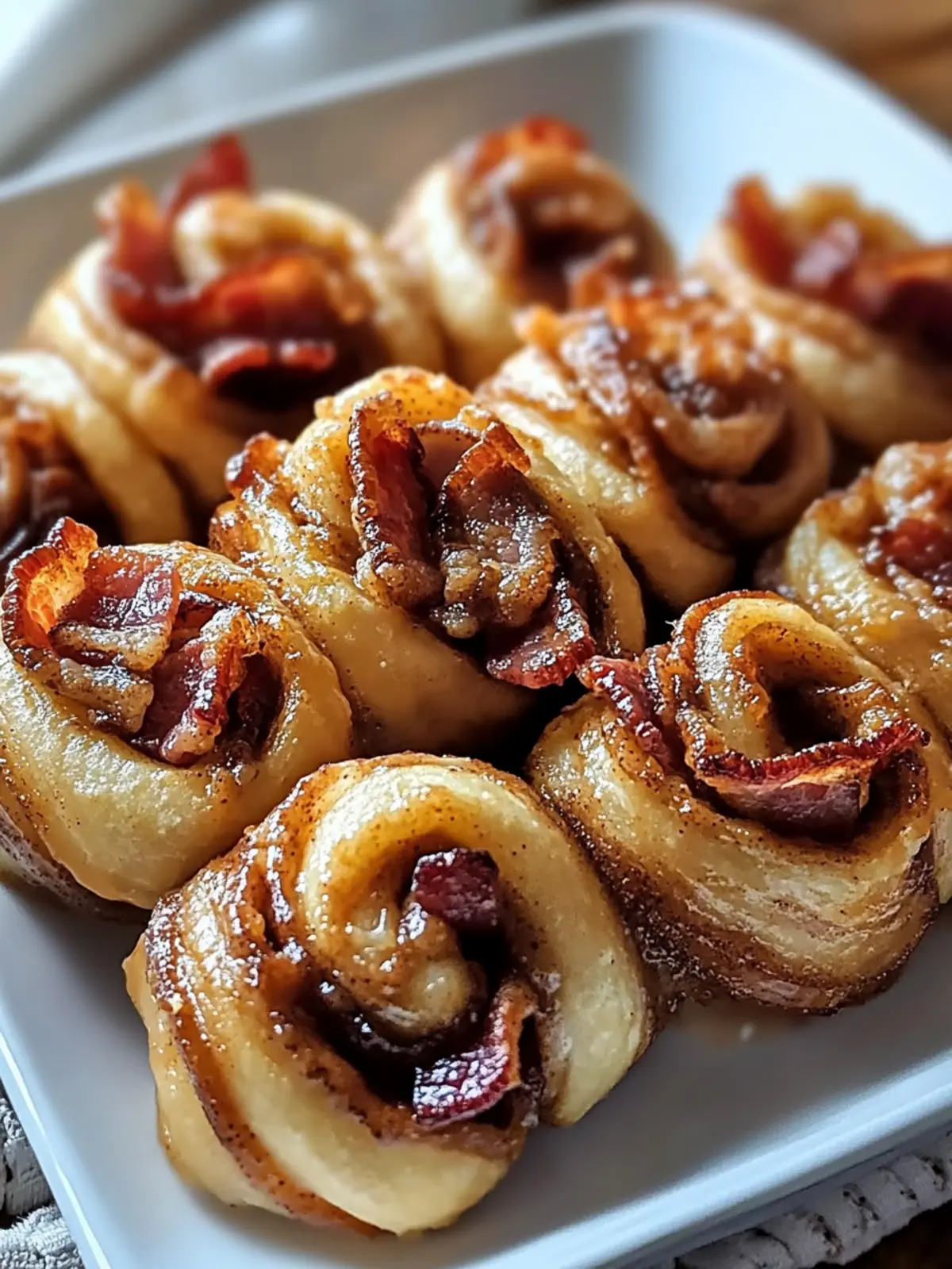 Bacon Cinnamon Roll Twists That Will Make Breakfast Special 2 Bacon Cinnamon Roll Twists