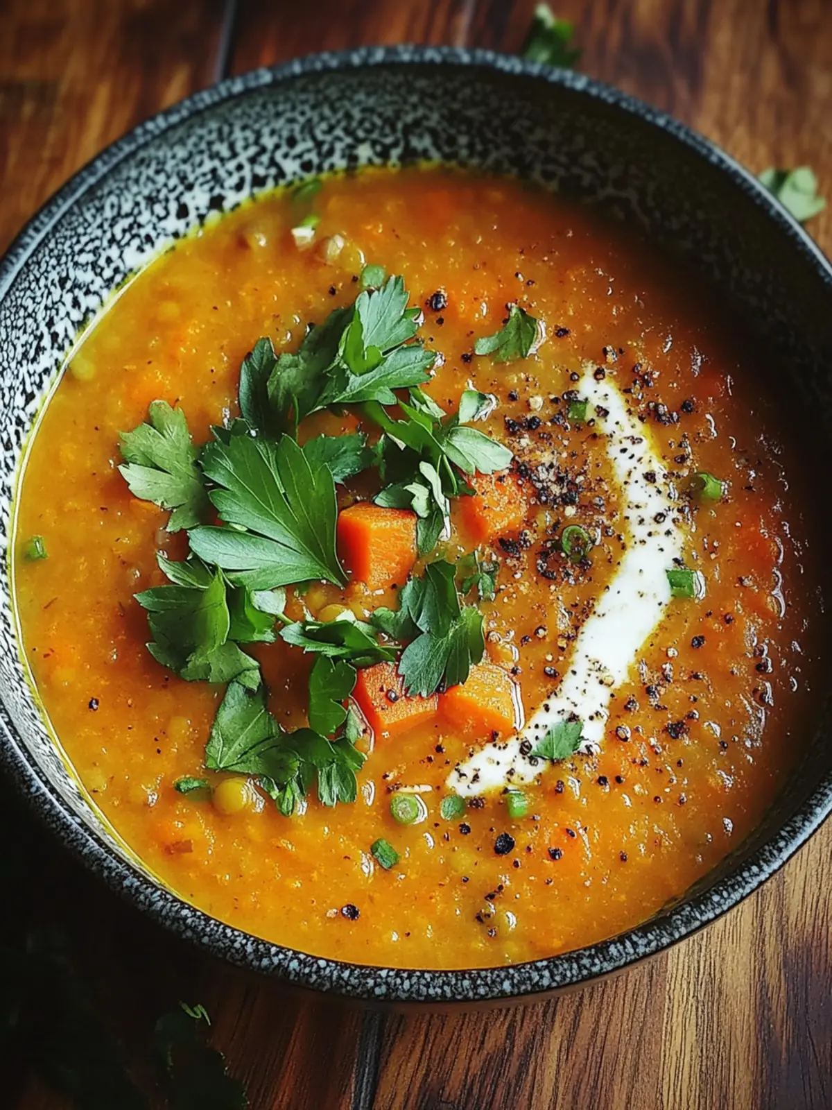 Creamy Spiced Carrot & Lentil Soup for Cozy Comfort 4 Spiced Carrot & Lentil Soup