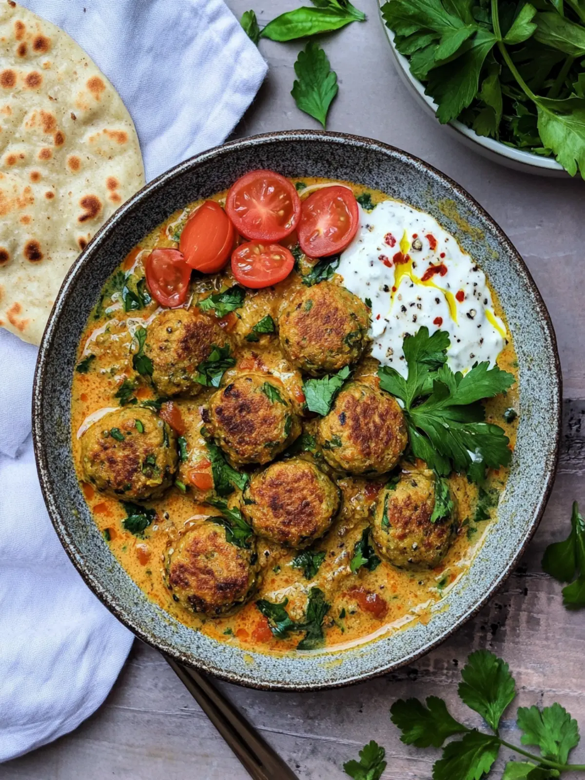 Savory Falafel Curry: A Cozy Vegan Delight for Dinner 3 Falafel Curry