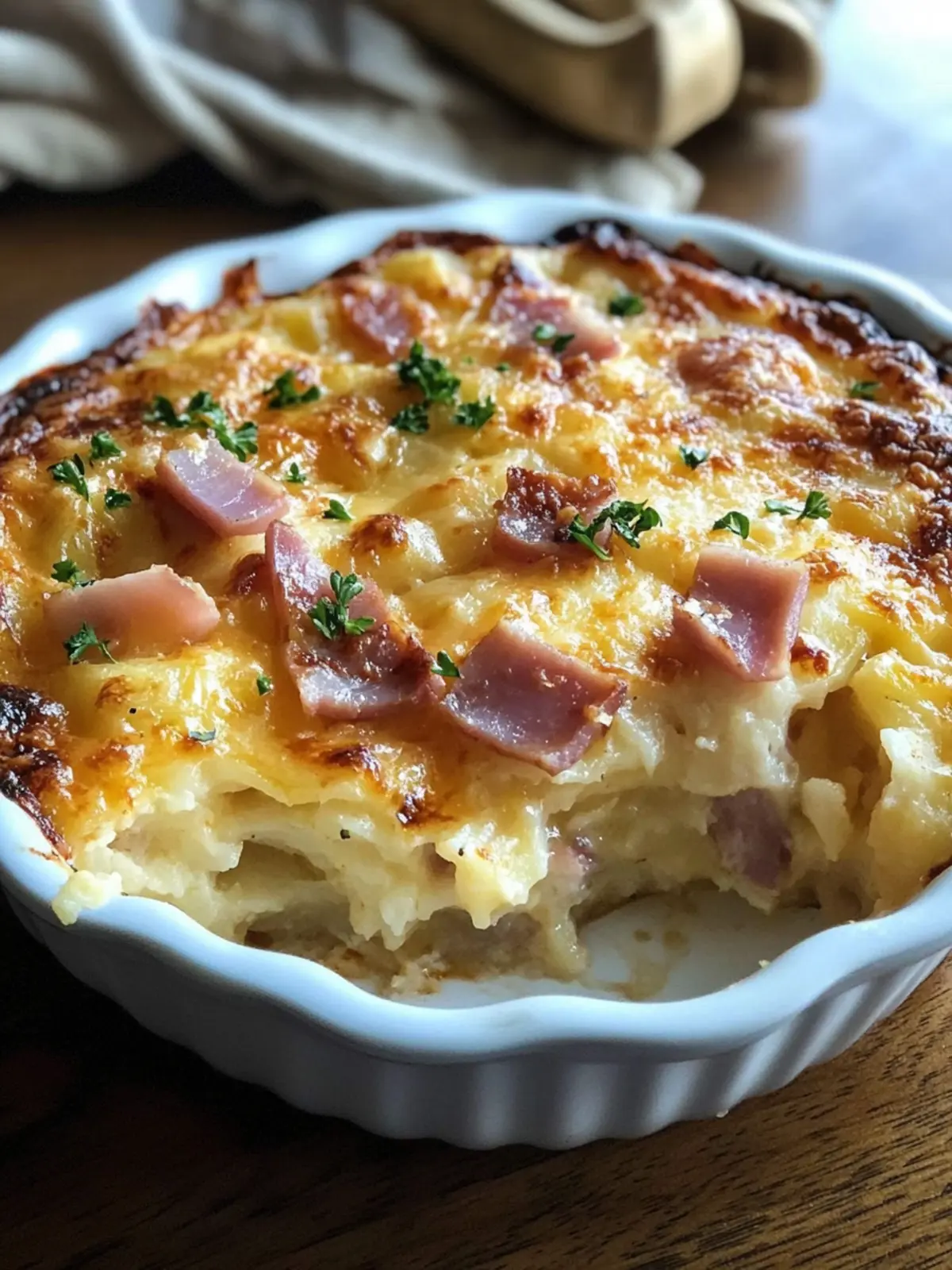 Amazing 1 Cheesy Scalloped Potatoes and Ham Casserole Delight 2 Amazing 1 cheesy scalloped potatoes and ham