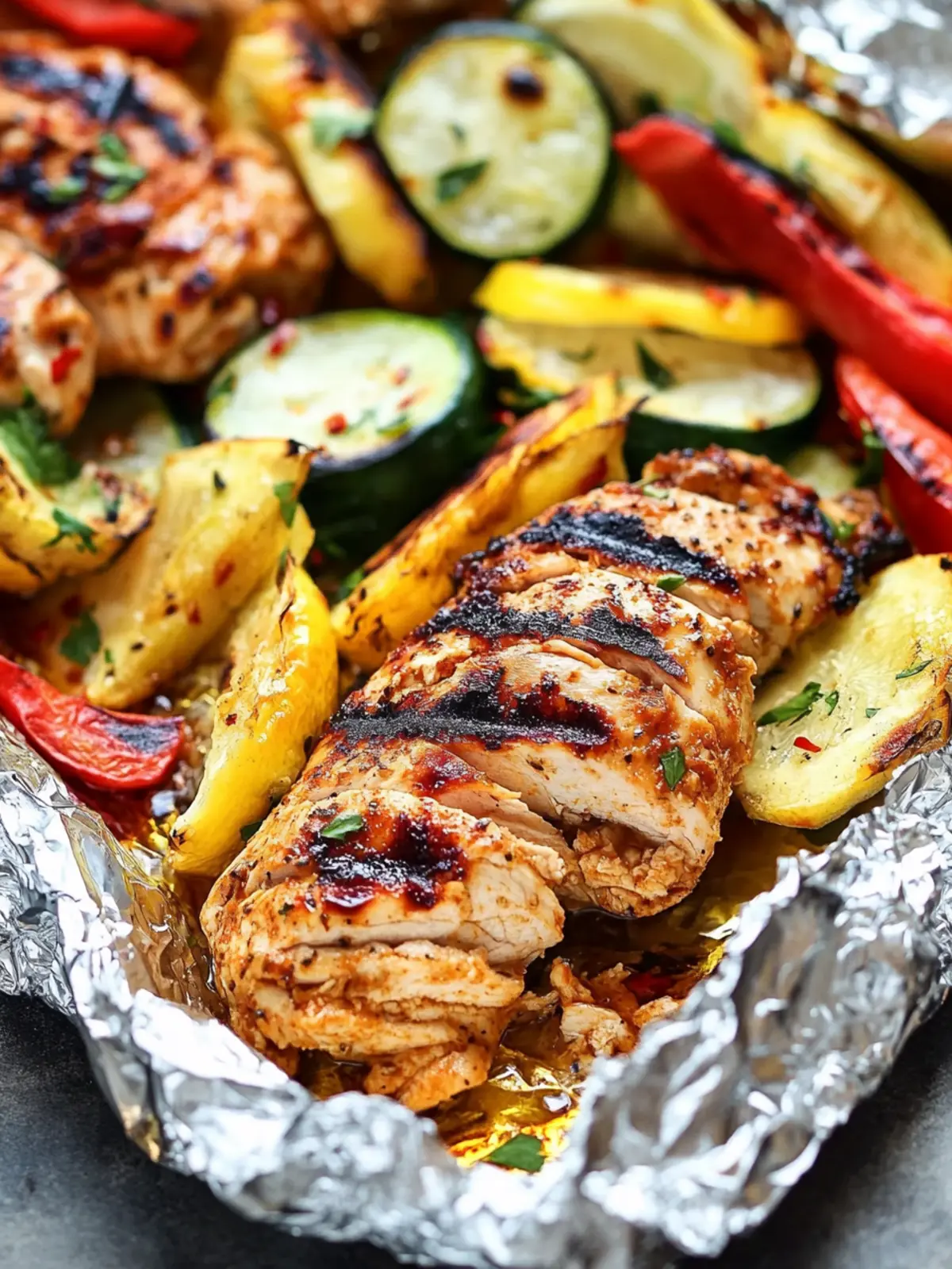 Savor Juicy Chicken Foil Packets for Effortless Meals 2 Chicken Foil Packets