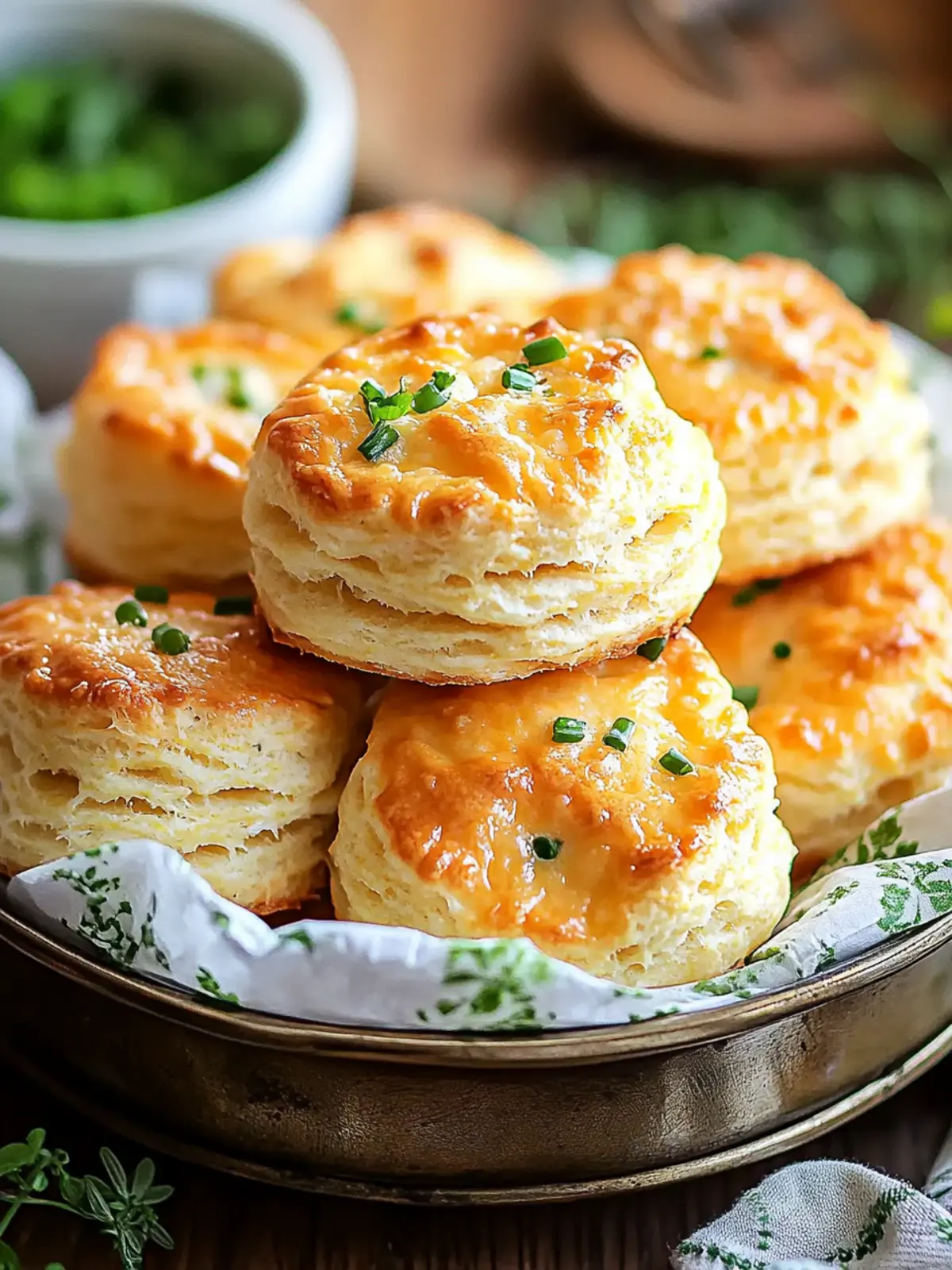 Cheddar Chive Biscuits That Will Elevate Your Snack Game 3 Cheddar Chive Biscuits
