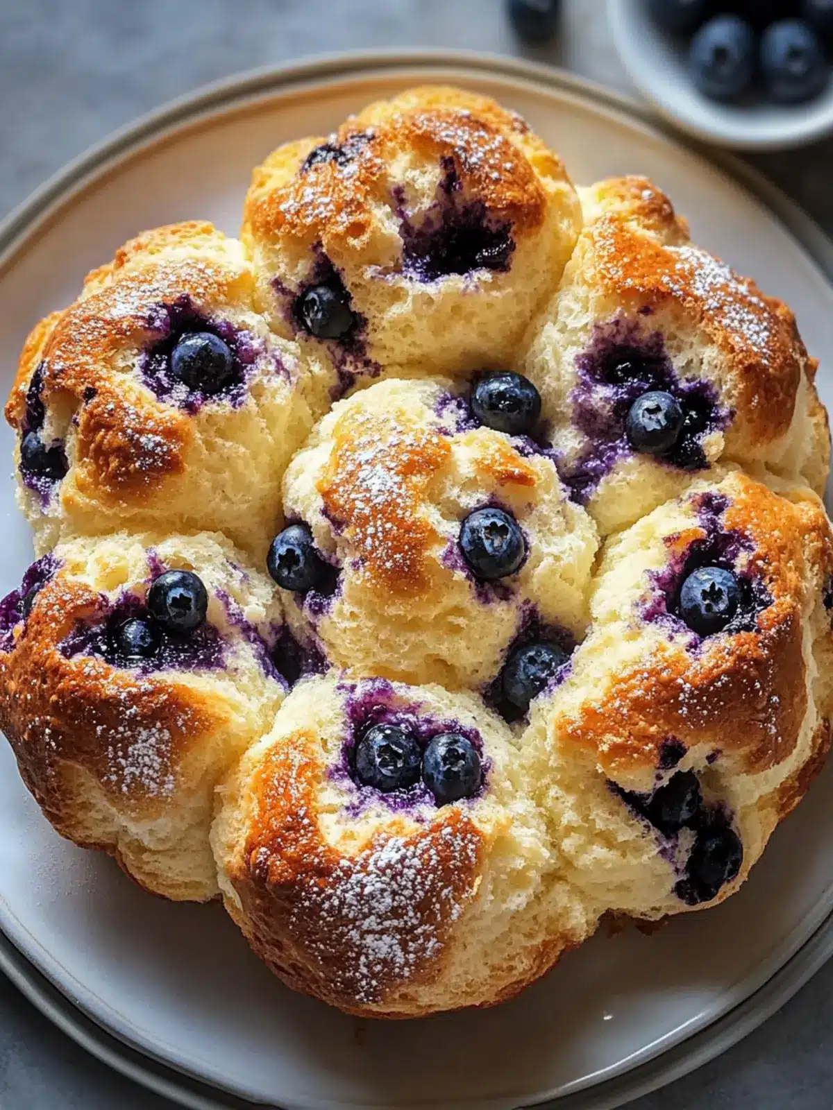 Fluffy Cottage Cheese Blueberry Cloud Bread for Guilt-Free Mornings 4 Fluffy Cottage Cheese Blueberry Cloud Bread