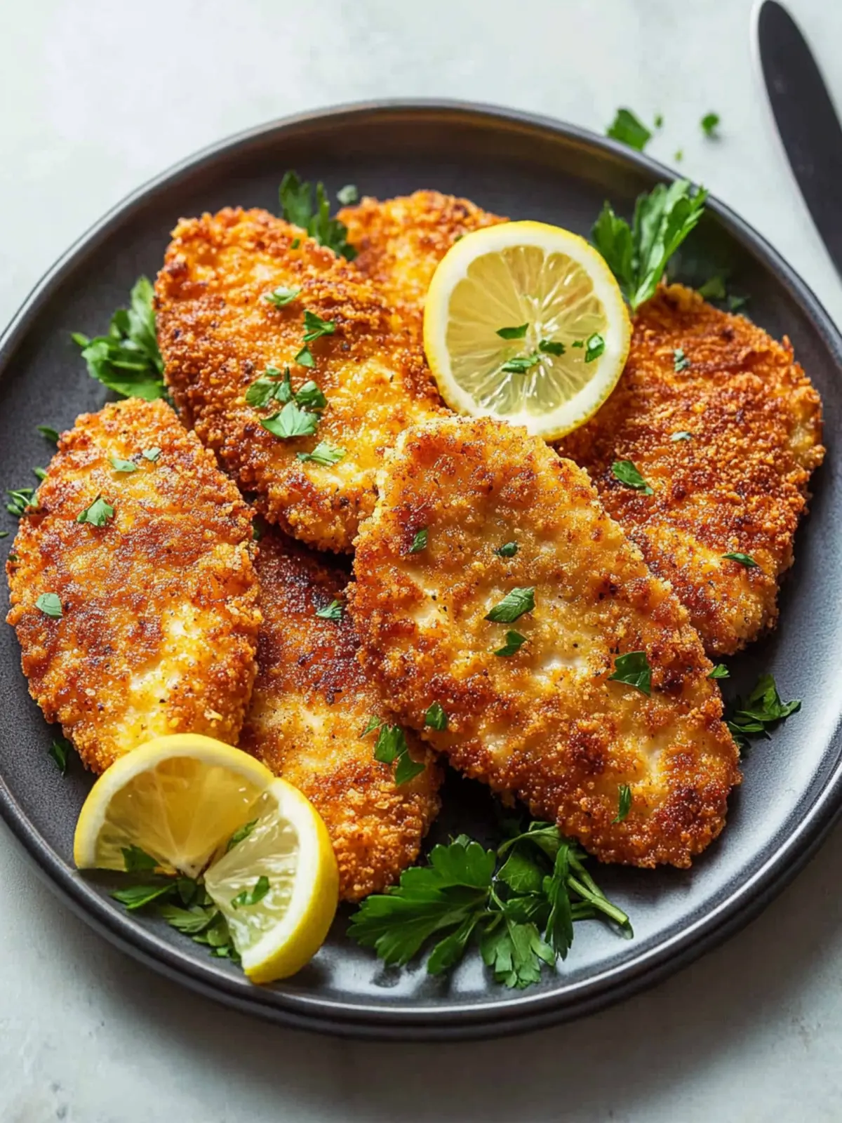 Crispy Breaded Chicken Cutlets in 30 Minutes or Less 4 Crispy Breaded Chicken Cutlets