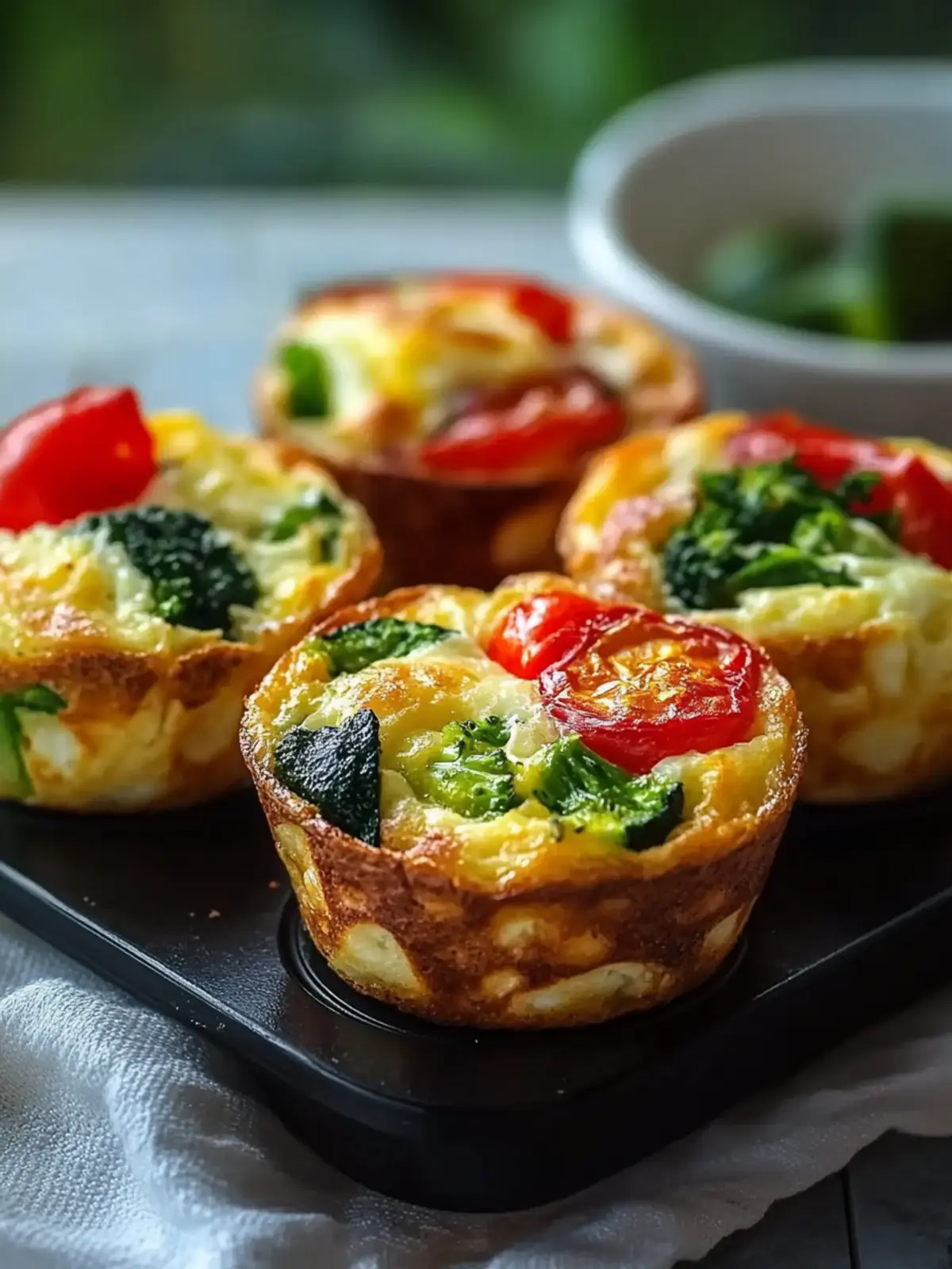 Delicious Egg White Muffins with Veggies for Busy Mornings 4 Egg White Muffins with Veggies