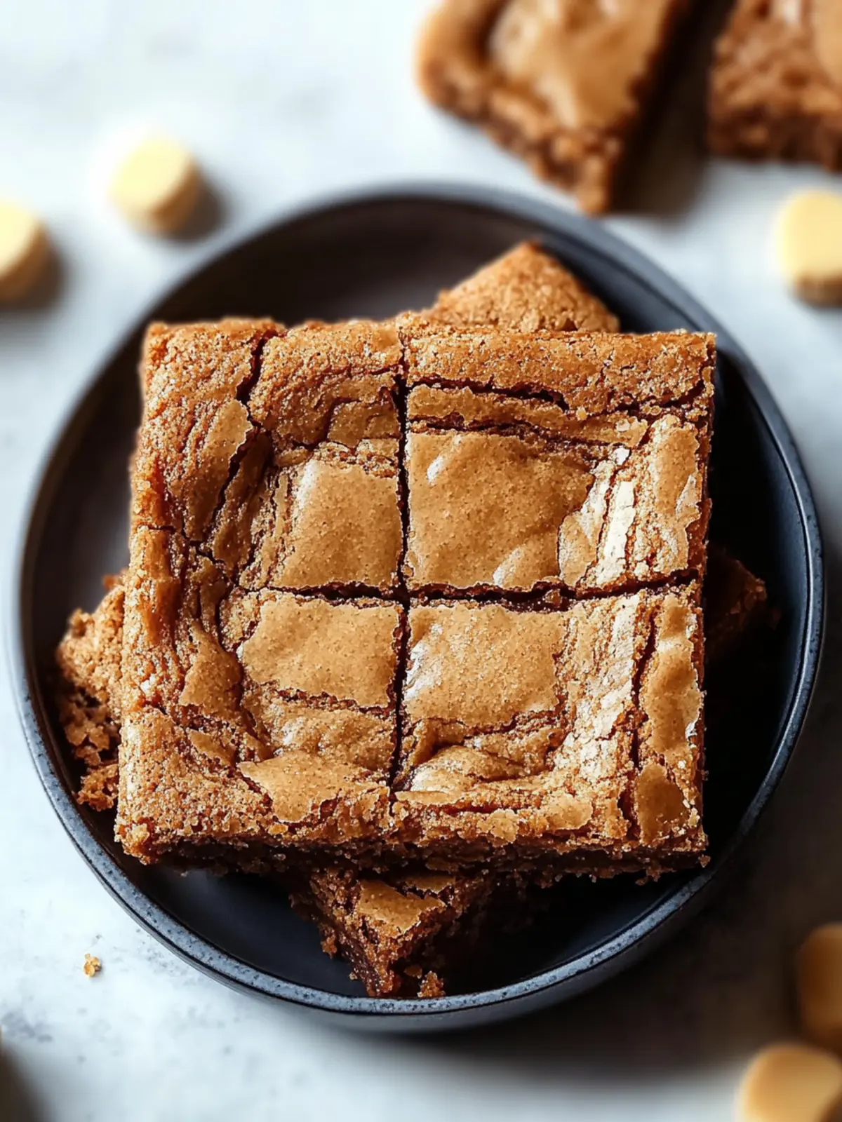 Decadent Biscoff Blondies You Can’t Resist Baking Today 5 Biscoff Blondies