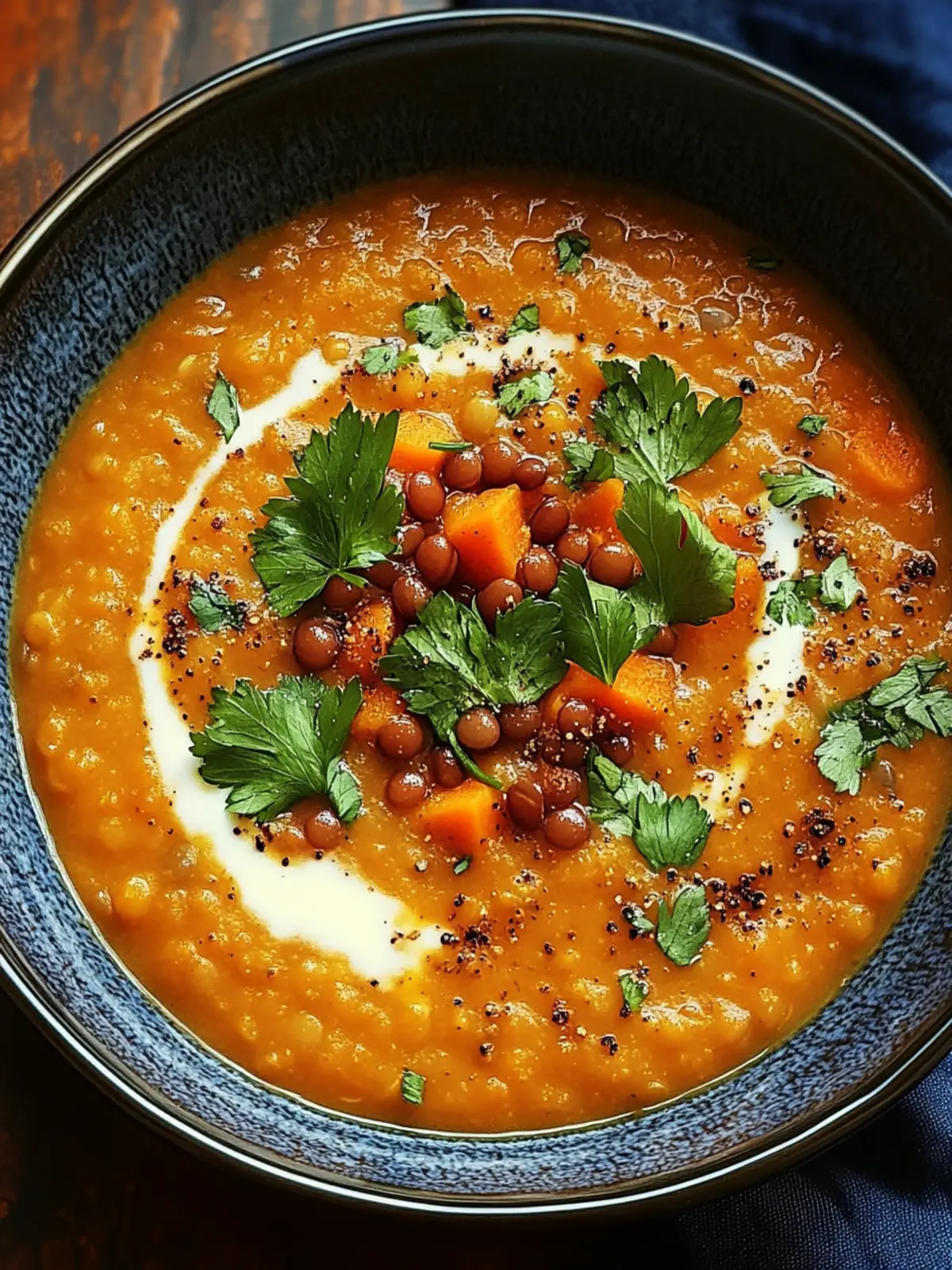 Creamy Spiced Carrot & Lentil Soup for Cozy Comfort 2 Spiced Carrot & Lentil Soup