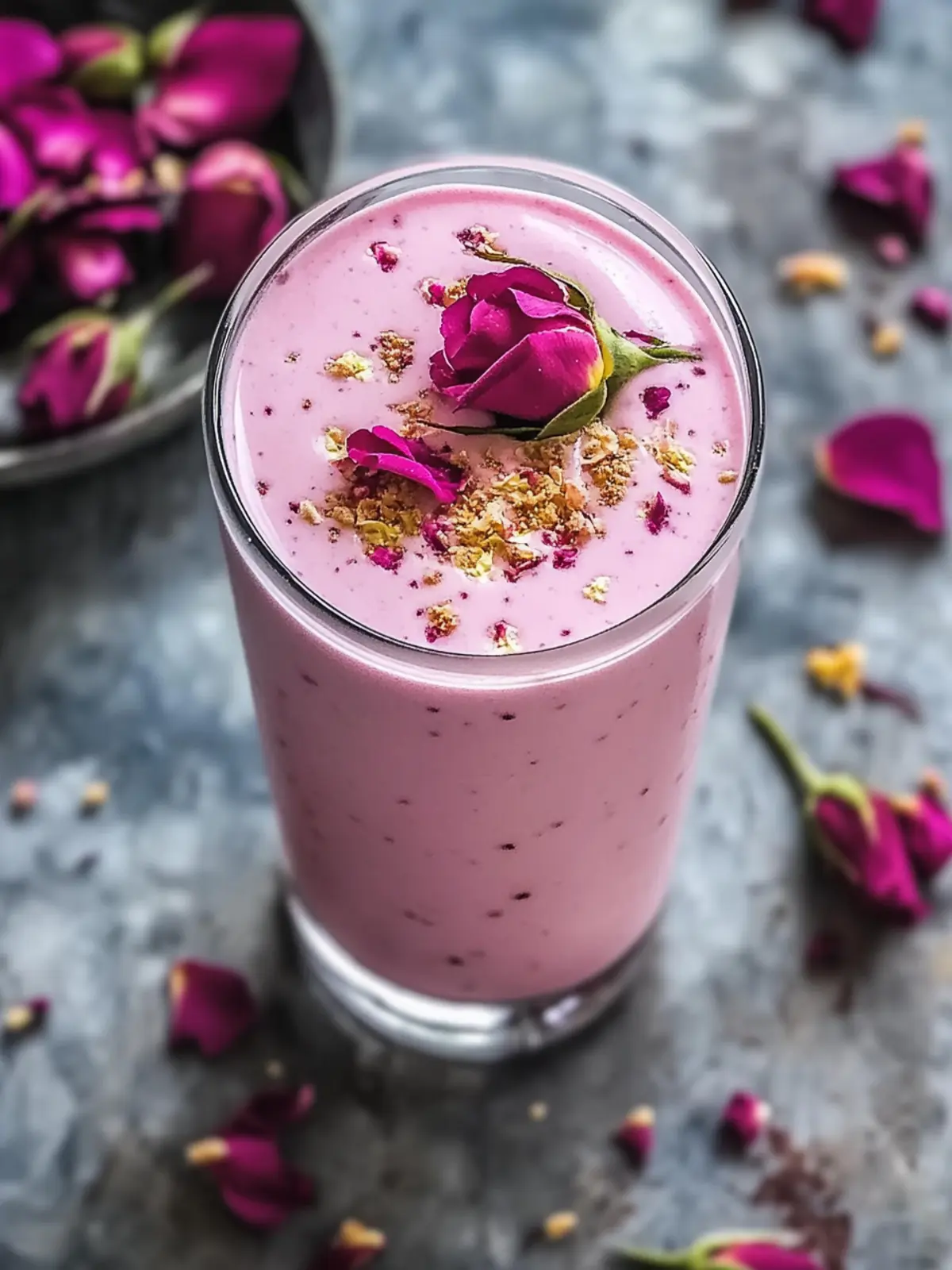 Delicious Creamy Rose Lassi: Your New Favorite Summer Sip 2 Creamy Rose Lassi