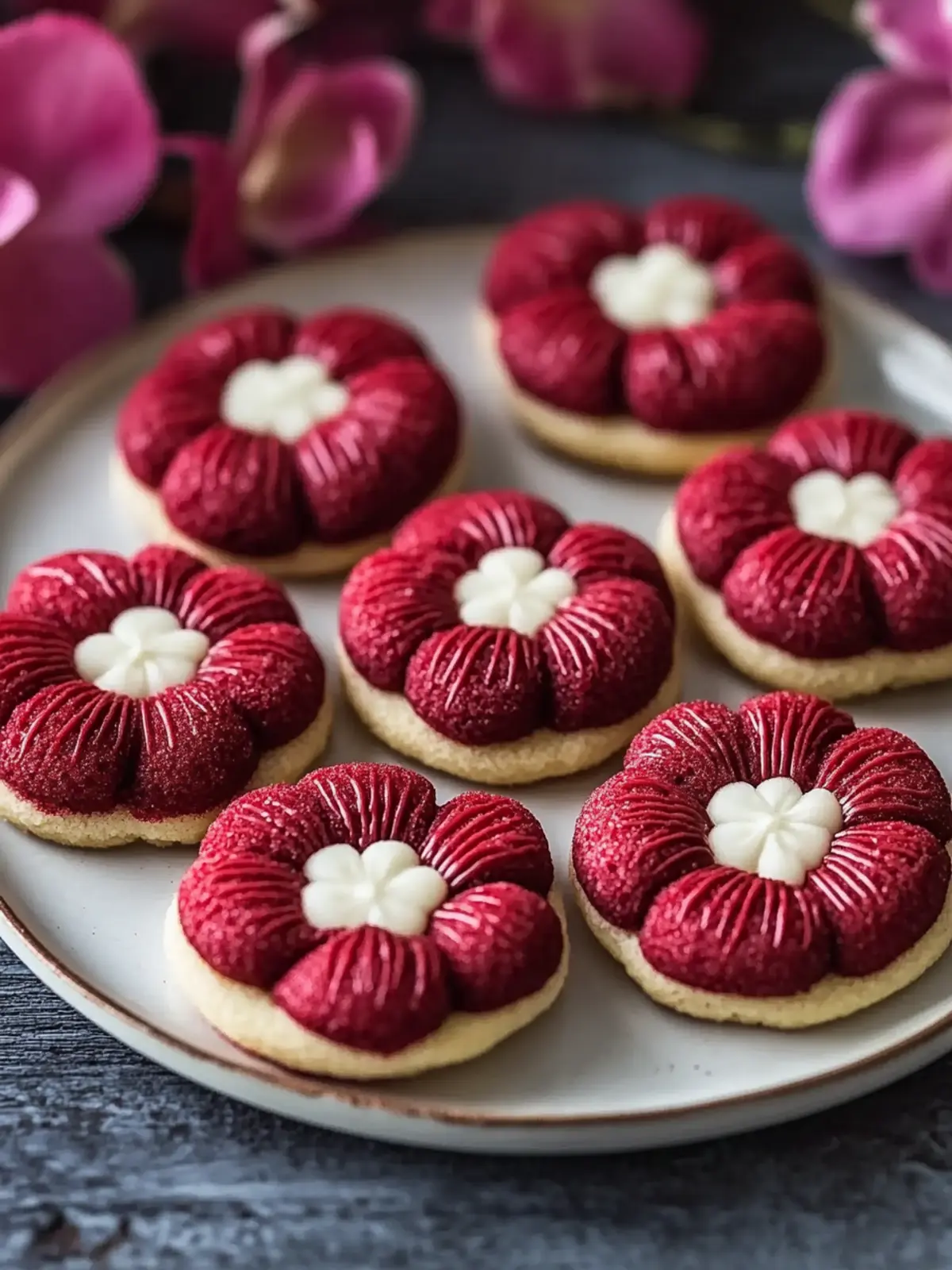 Red Velvet Blossom Cookies: Easy, Chewy Joy for Every Celebration 5 Red Velvet Blossom Cookies