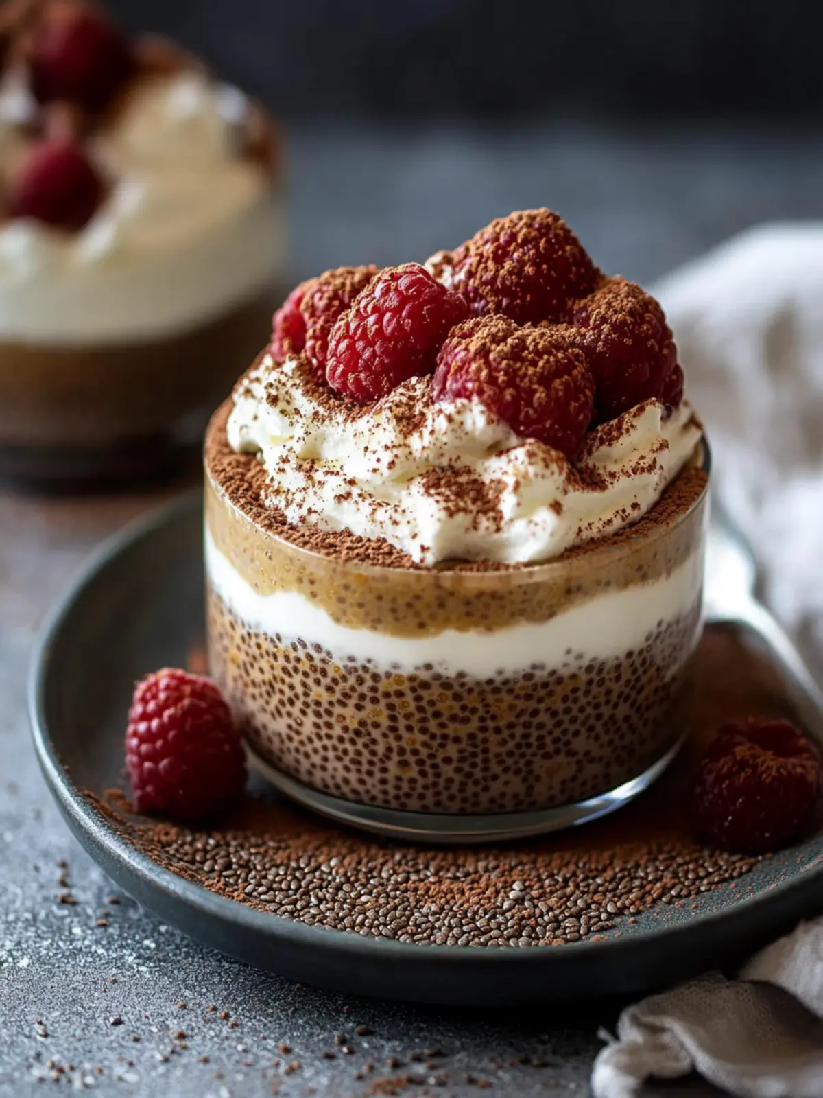 Tiramisu Chia Pudding With Greek Yogurt for Guilt-Free Bliss 2 Tiramisu Chia Pudding With Greek Yogurt