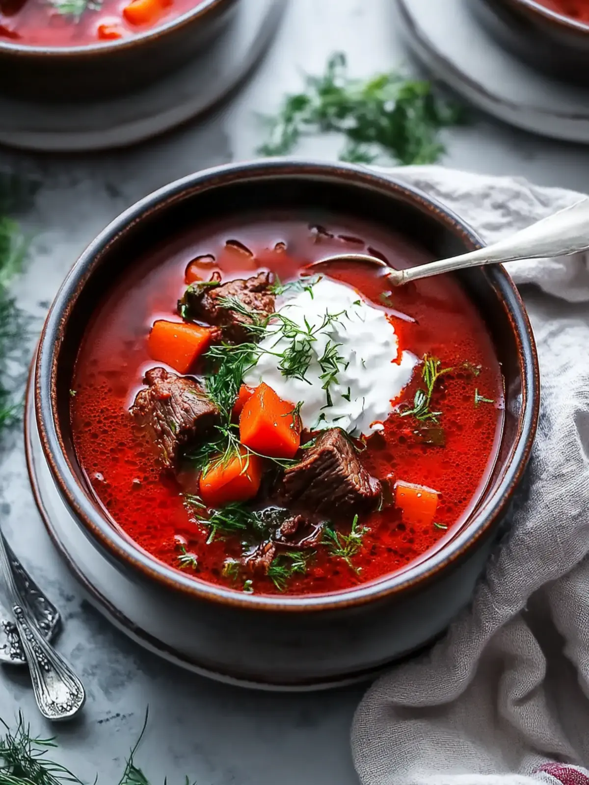 Warm Up with Hearty Borscht Soup with Beef for Cozy Nights 5 Borscht Soup with Beef