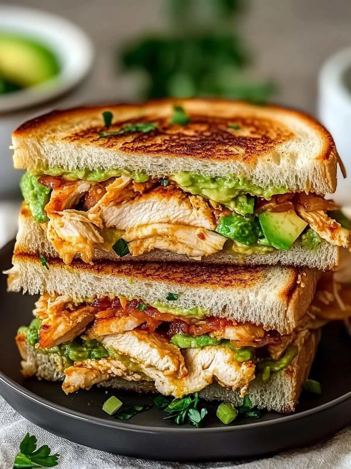 Irresistible Chicken Avocado Melt Sandwich for Quick Bliss 3 Chicken Avocado Melt Sandwich