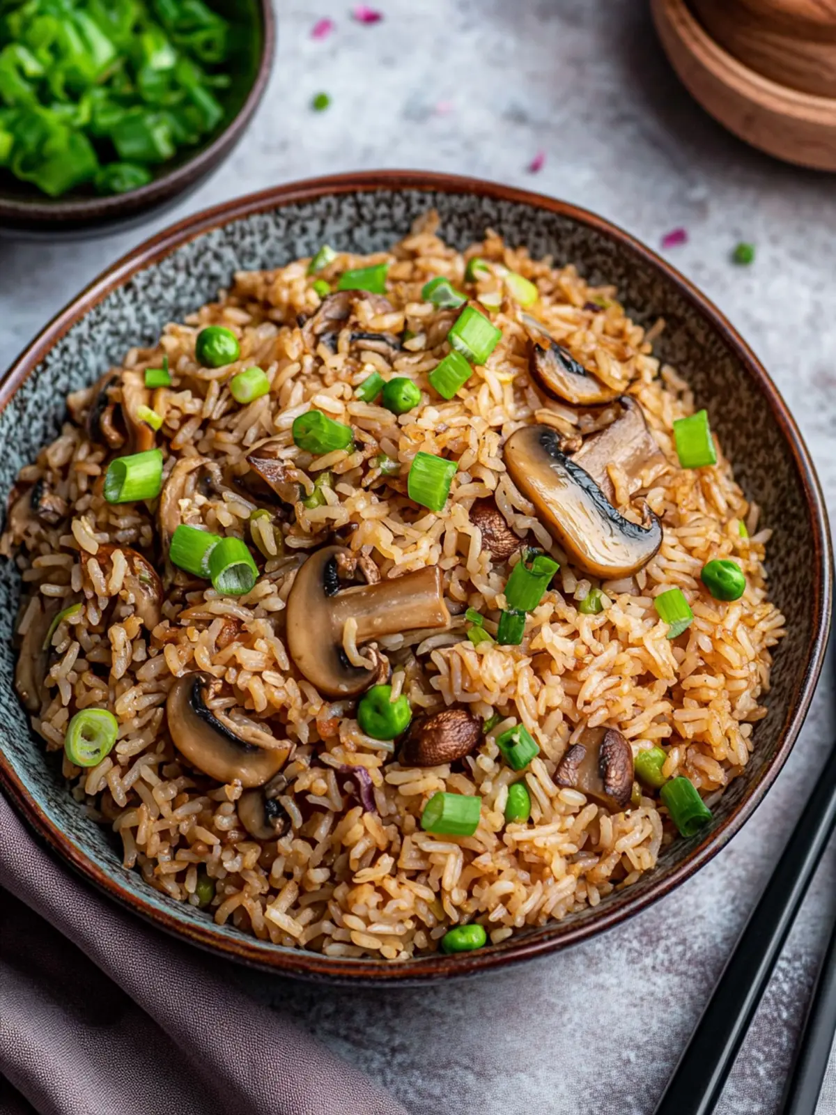 Mushroom Fried Rice: Simple, Savory, and Satisfying Delight 3 Mushroom Fried Rice