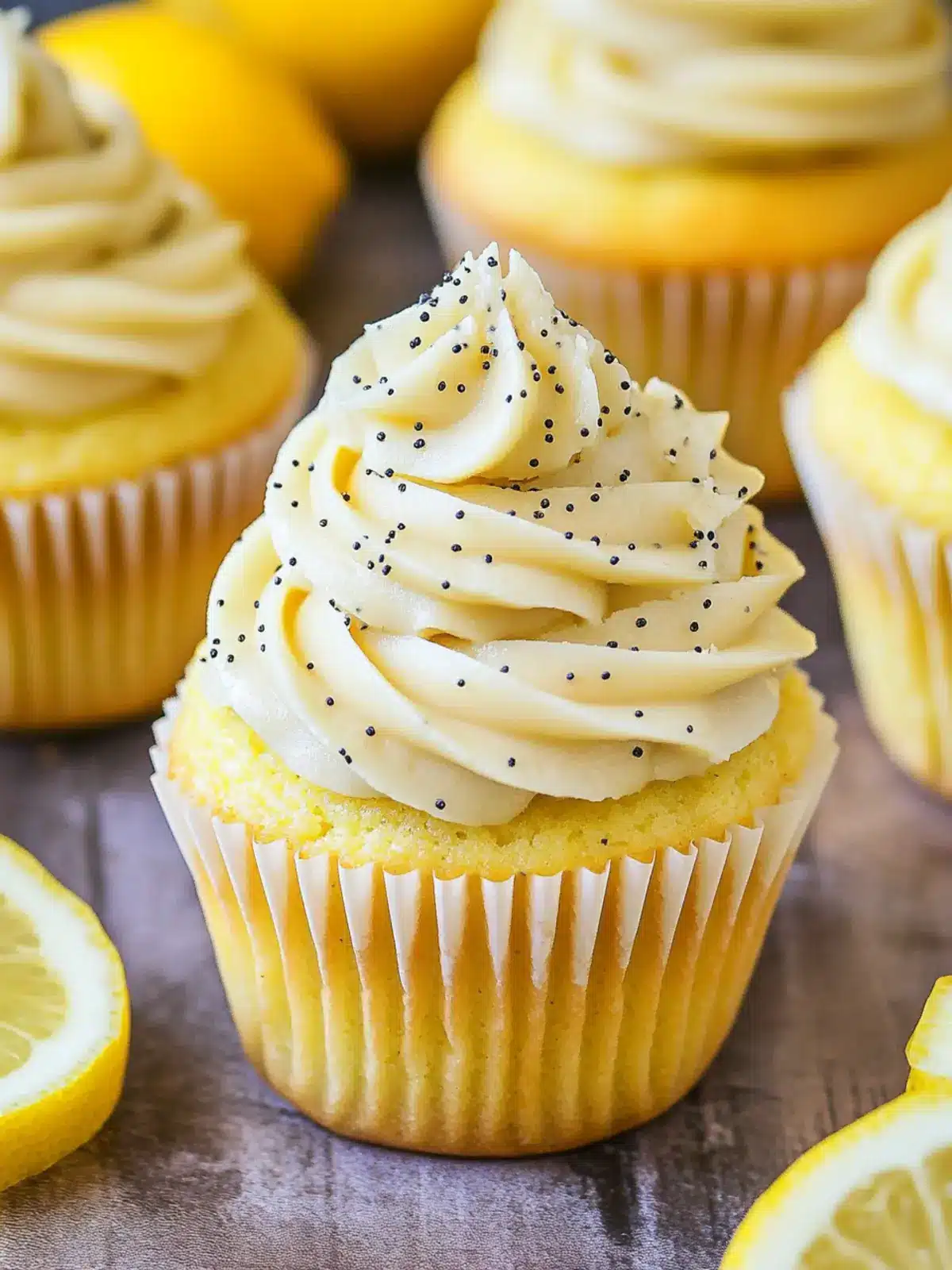 Delightful Lemon Poppy Seed Cupcakes to Brighten Your Day 5 Lemon Poppy Seed Cupcakes