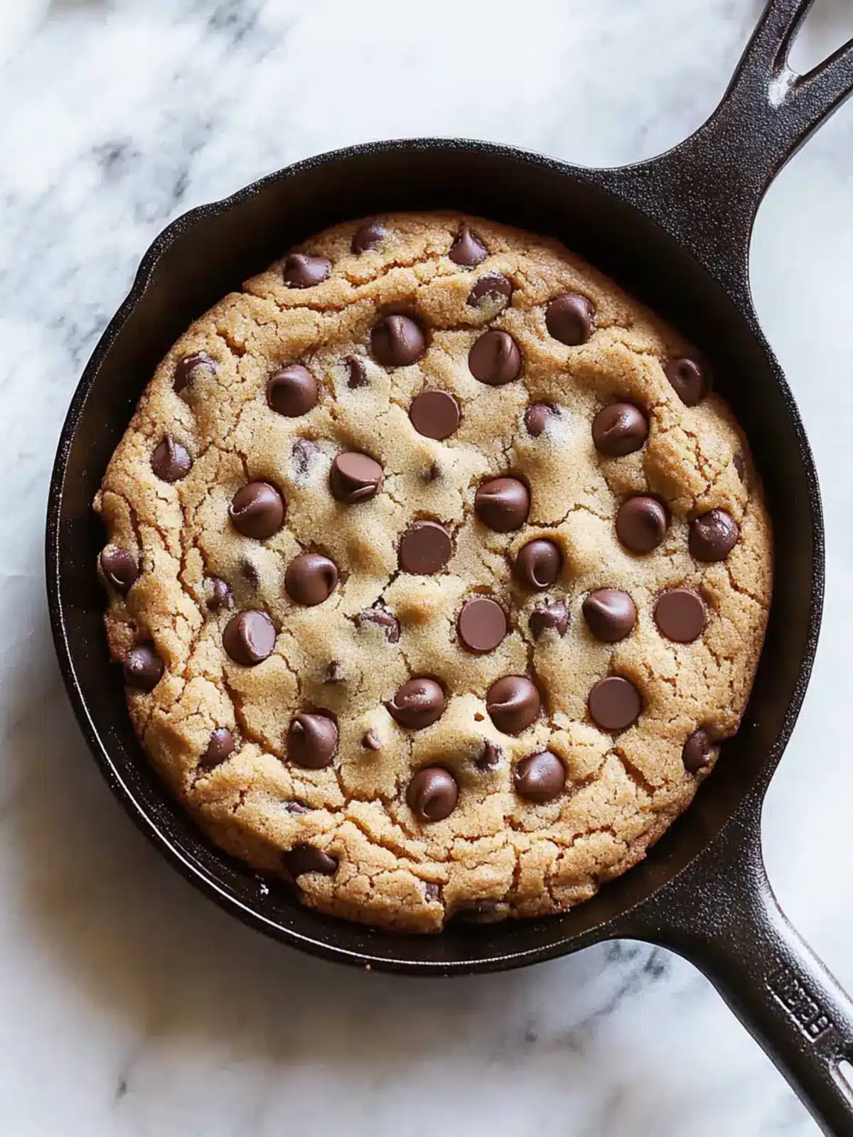 Decadent Chocolate Chip Skillet Cookie You Can't Resist 5 Chocolate Chip Skillet Cookie
