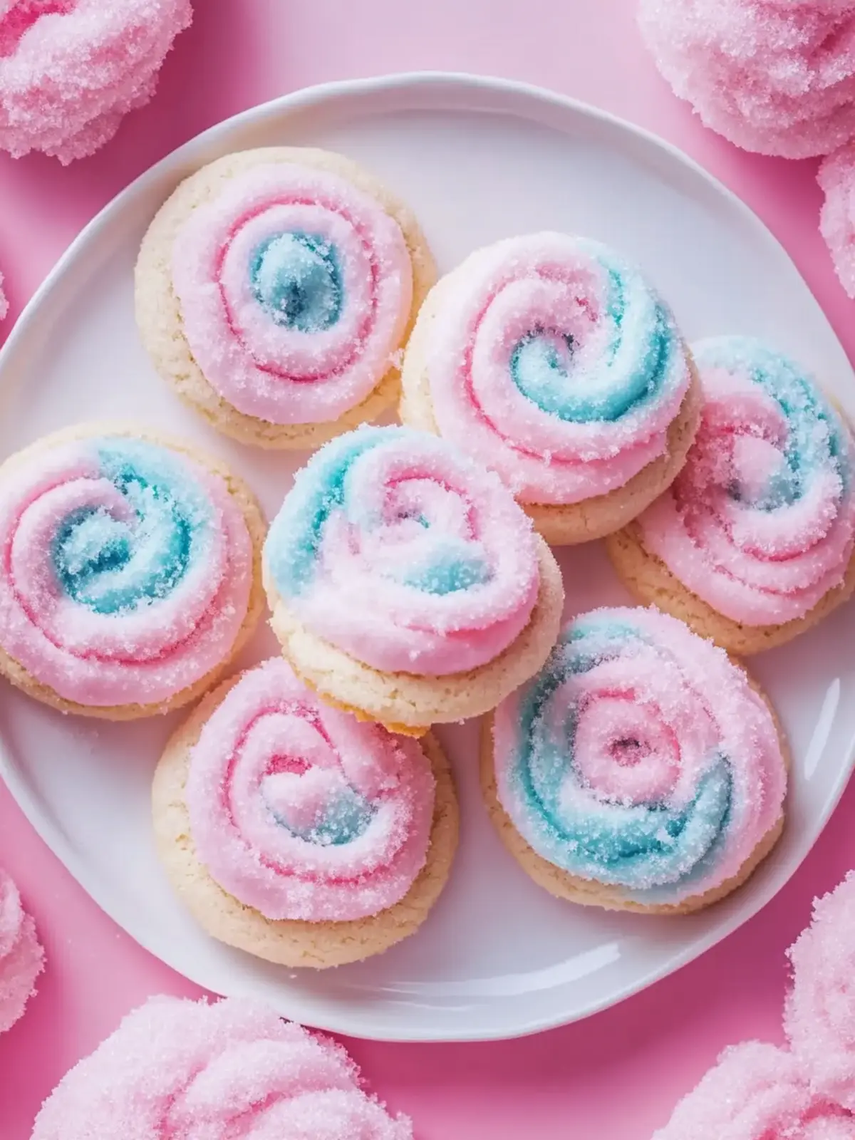 Colorful Cotton Candy Cookies to Spark Joy at Every Celebration 4 Cotton Candy Cookies