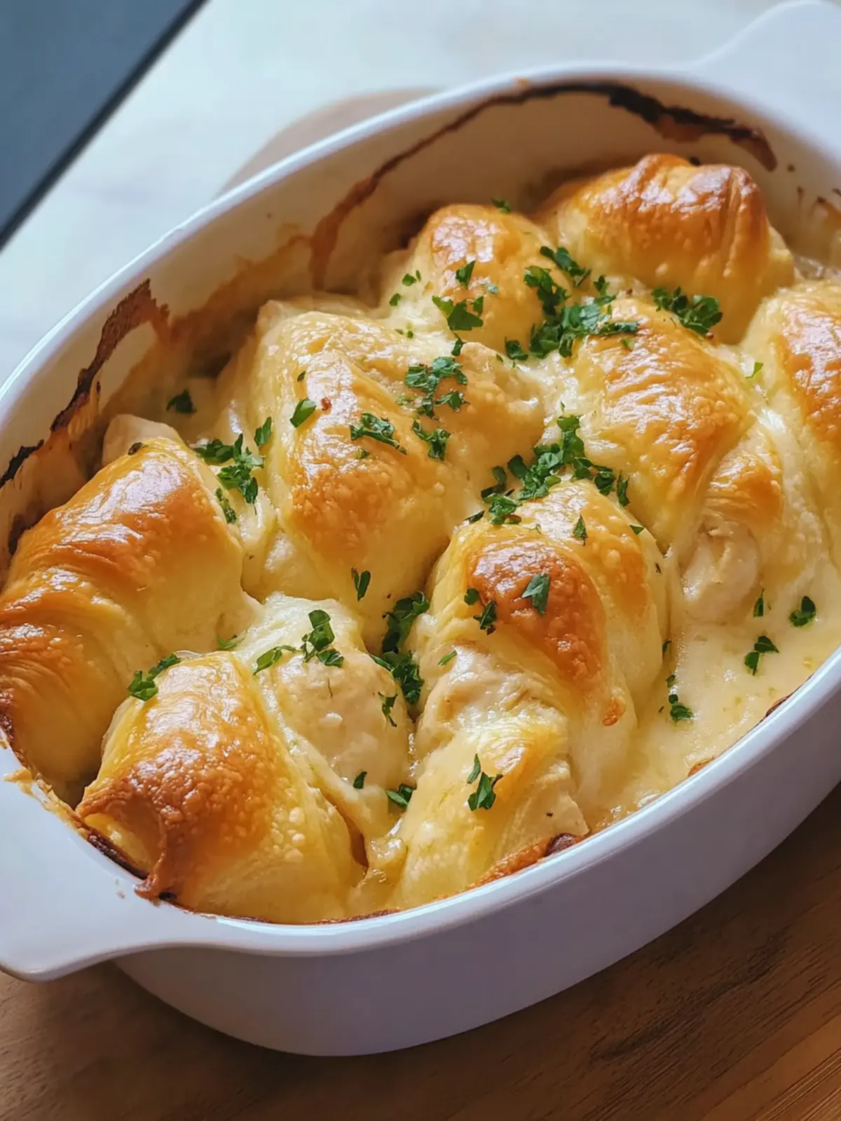Cheesy Chicken Crescent Roll Bake That's Ready in 30 Minutes 2 Cheesy Chicken Crescent Roll Bake