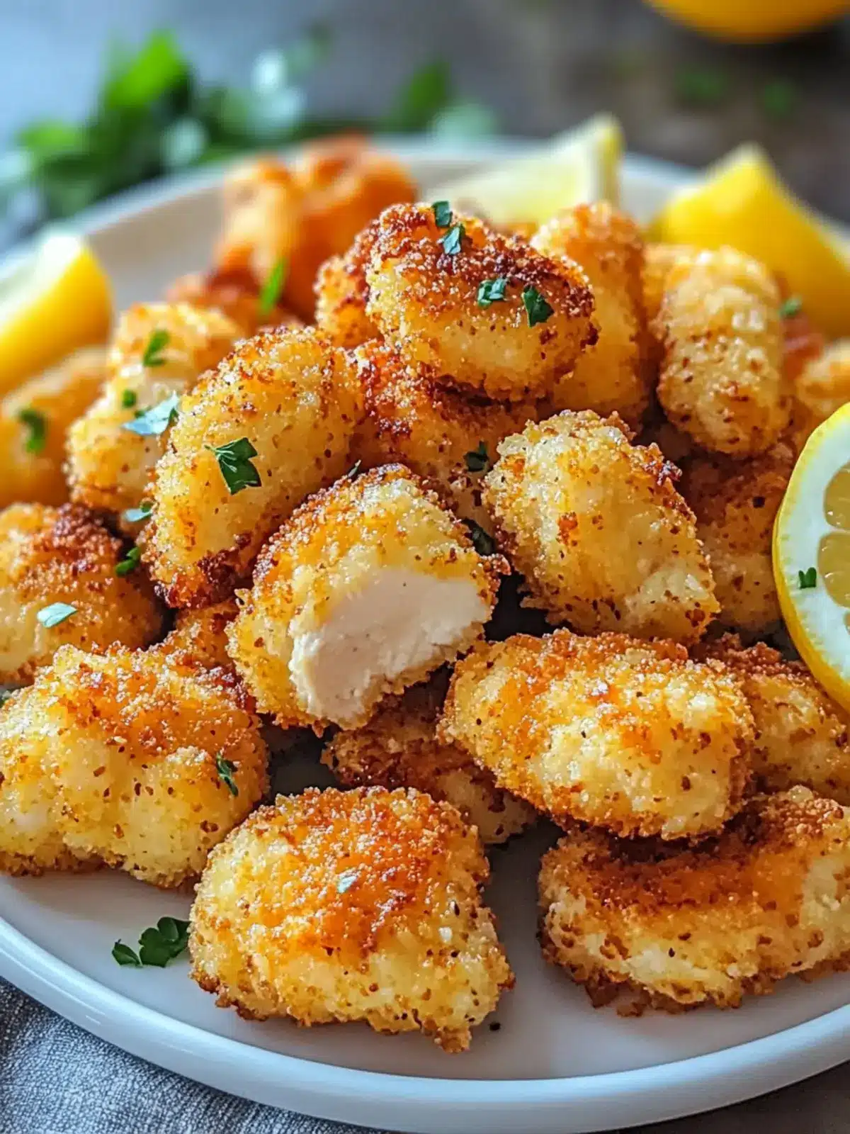 Air Fryer Lemon Chicken Bites That Will Brighten Your Dinner 2 Air Fryer Lemon Chicken Bites