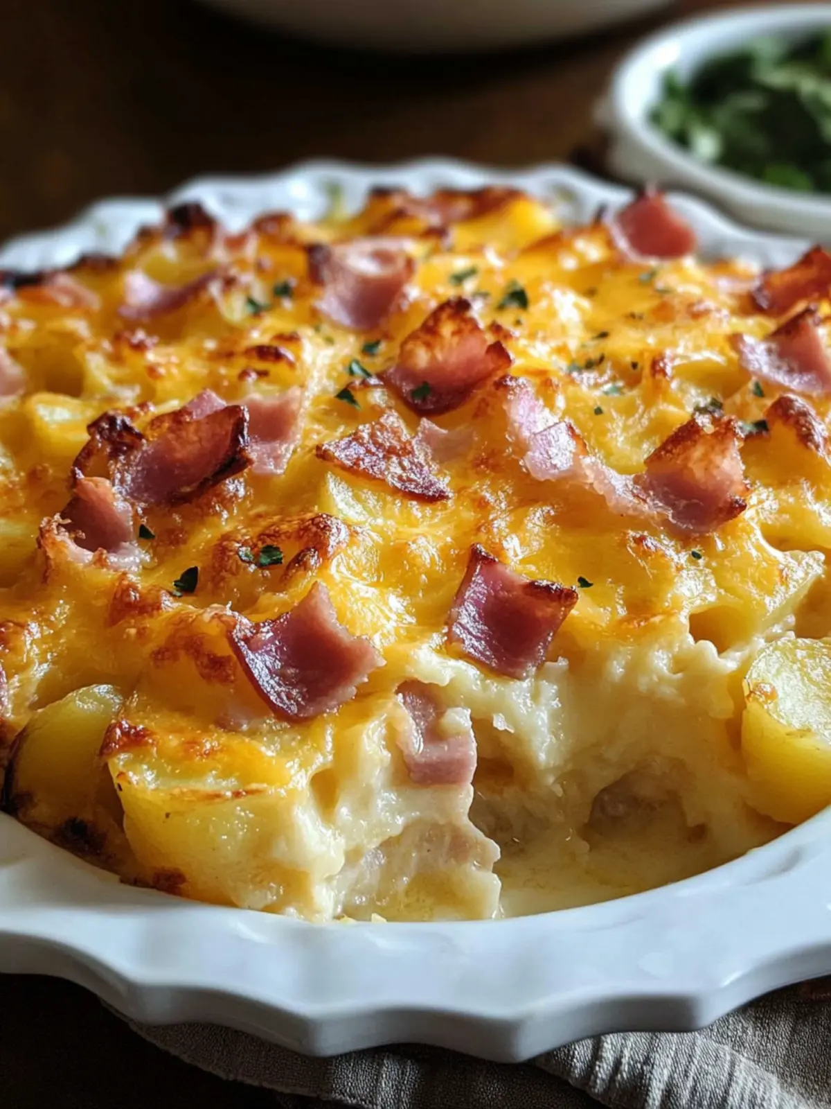 Amazing 1 Cheesy Scalloped Potatoes and Ham Casserole Delight 3 Amazing 1 cheesy scalloped potatoes and ham