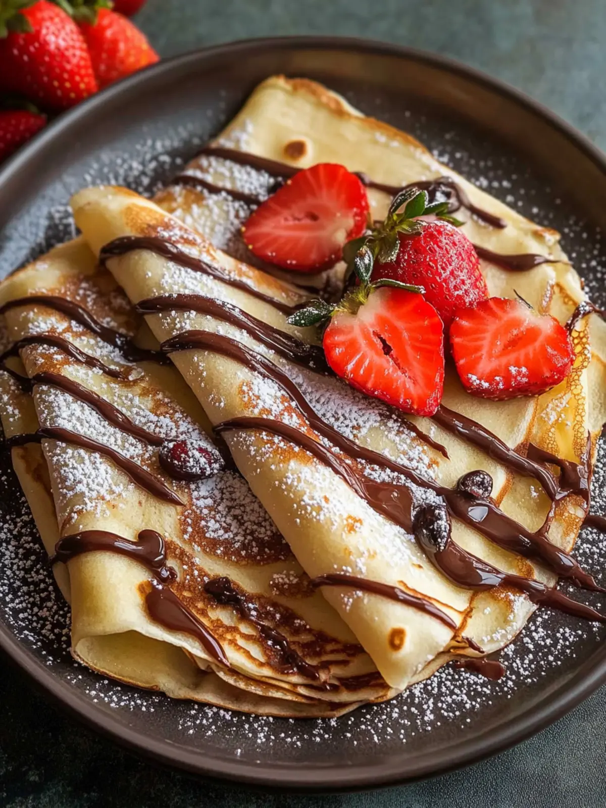 Delightful Authentic French Nutella Strawberry Crepes Recipe 5 Authentic French Nutella Strawberry Crepes