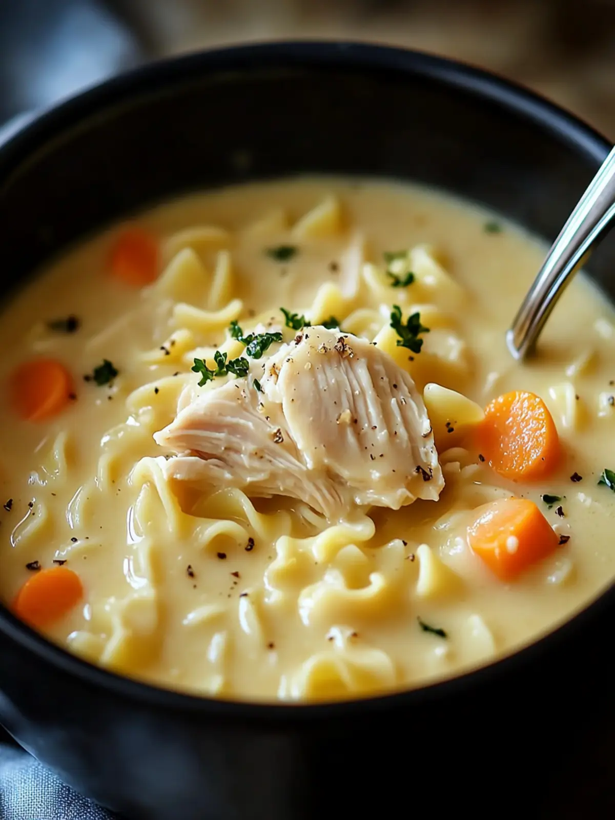 Creamy Crack Chicken Noodle Soup for Cozy Nights In 5 Creamy Crack Chicken Noodle Soup