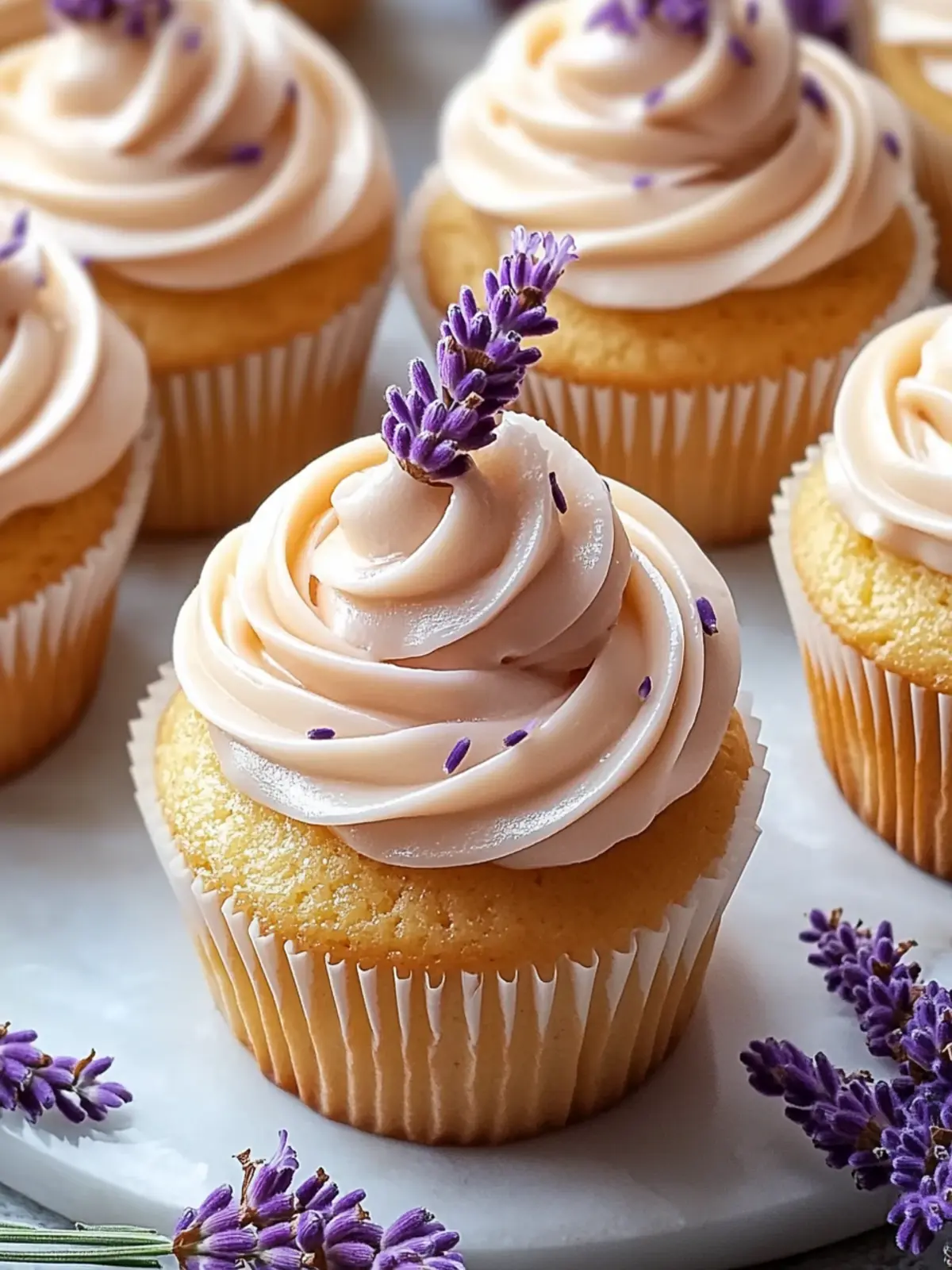 Lavender Honey Cupcakes: Indulge in a Floral Fantasy 2 Lavender Honey Cupcakes