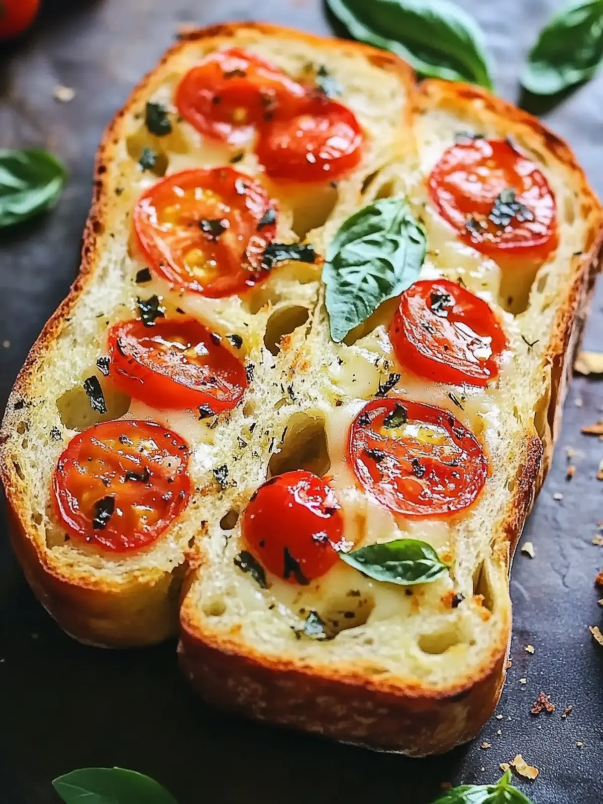 Savory Caprese Bread: A Quick Twist on Italian Comfort Food 3 Caprese Bread