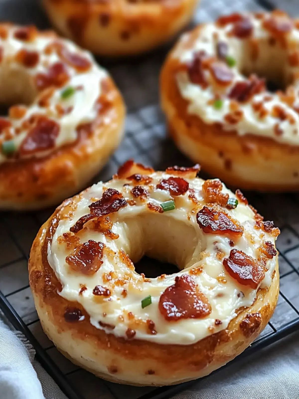 Bacon Cream Cheese Bagels: Your New Weekend Breakfast Delight 2 Bacon Cream Cheese Bagels