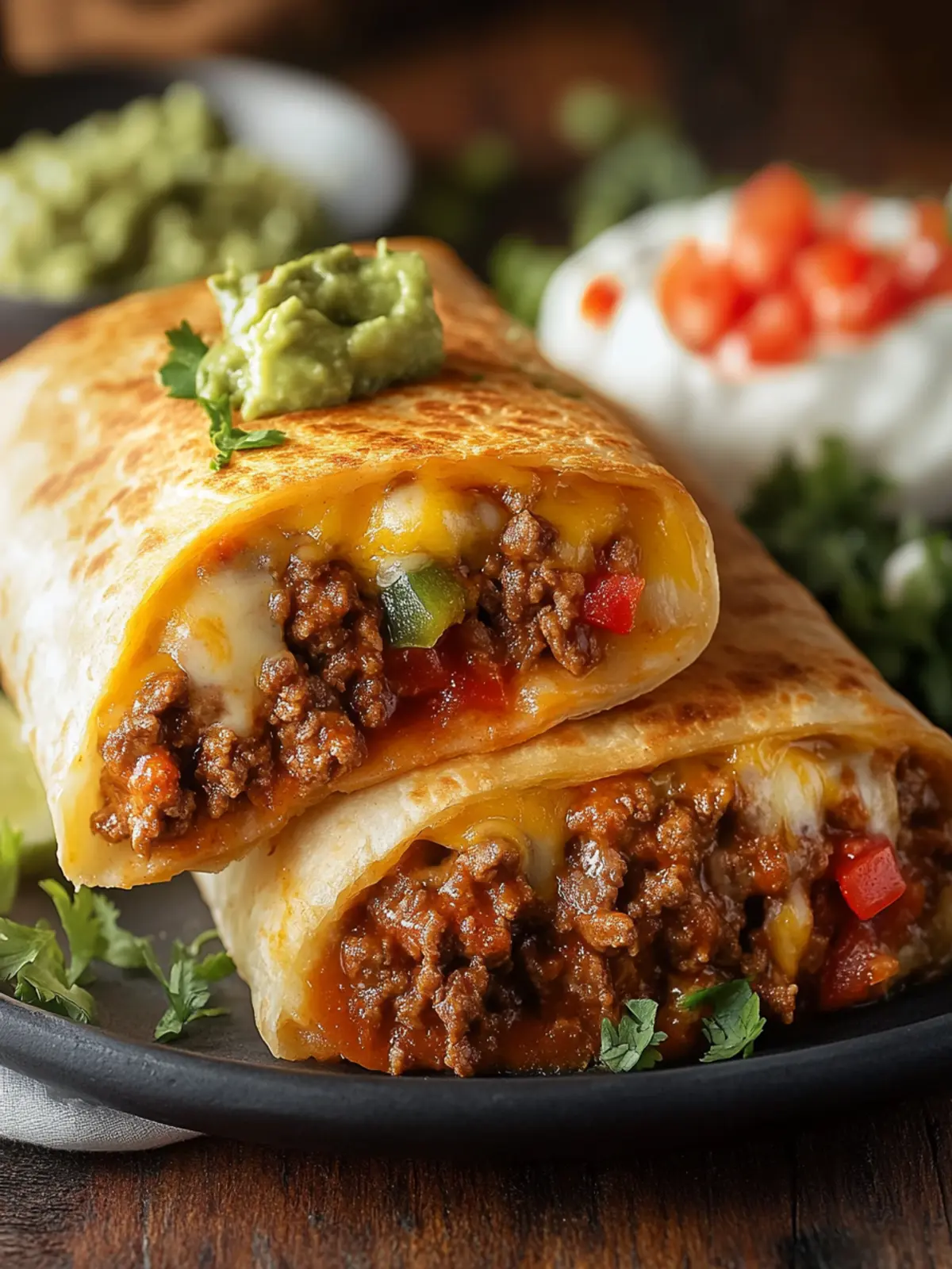 Beef and Cheese Chimichangas: Crispy Tex-Mex Delights You’ll Love 2 Beef and Cheese Chimichangas