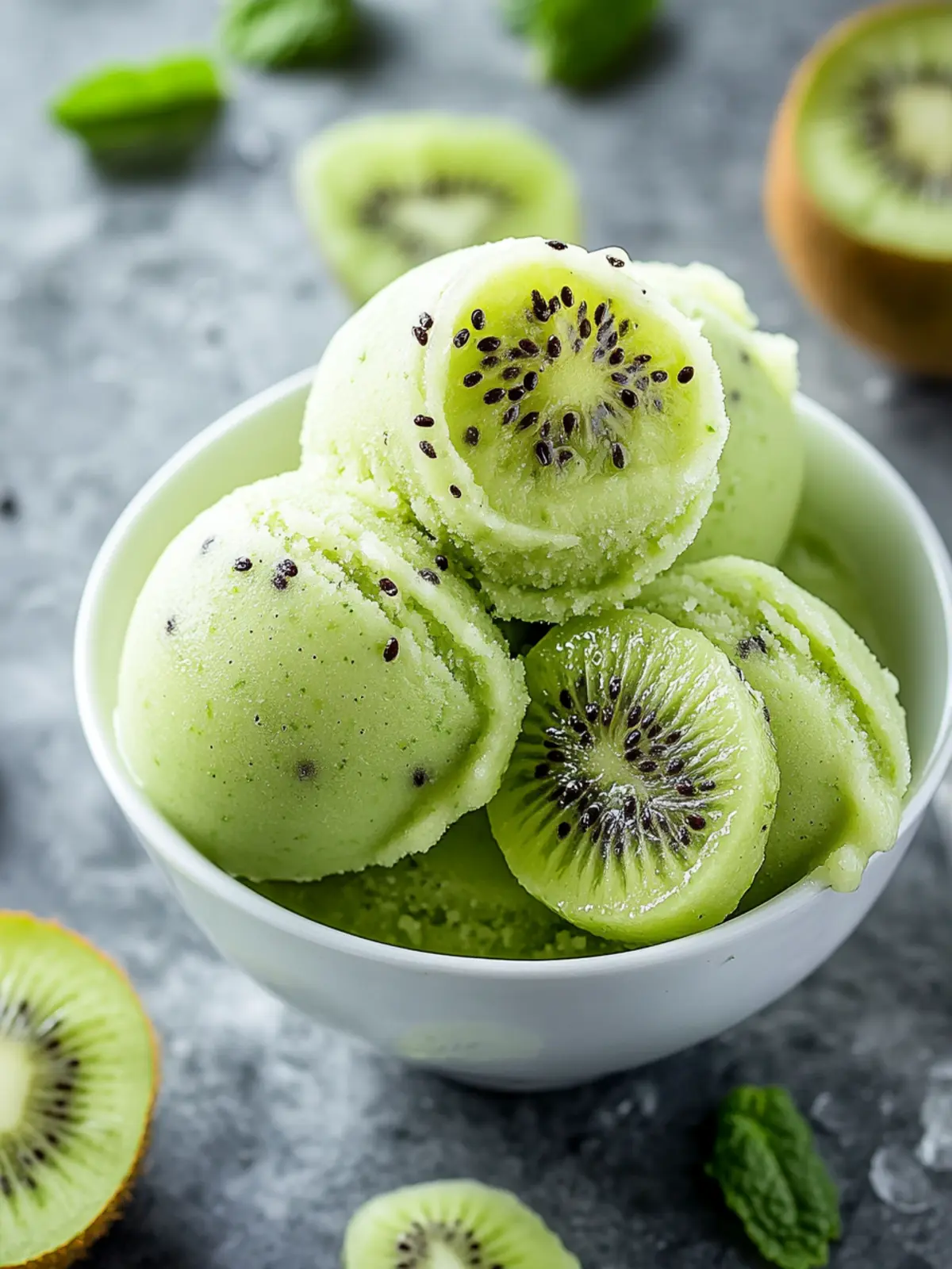 Kiwi Sorbet