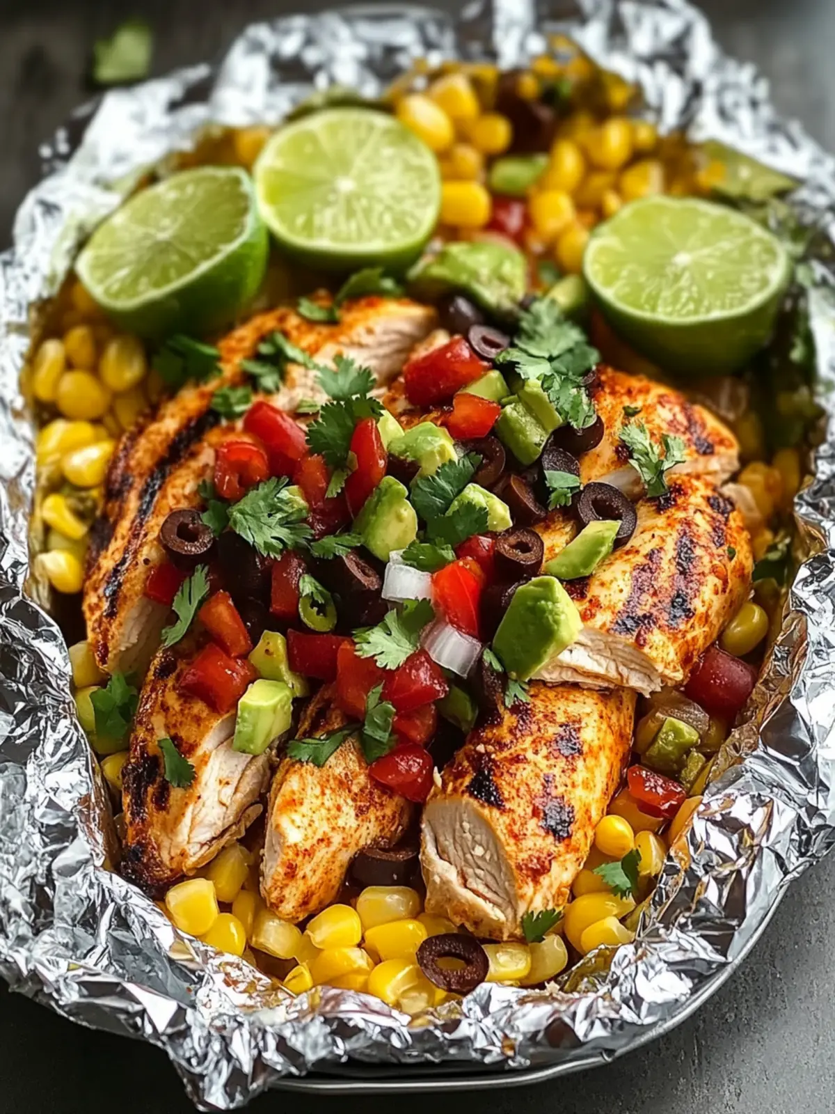 Santa Fe Chicken Foil Packets for Flavorful Family Dinners 5 Santa Fe Chicken Foil Packets