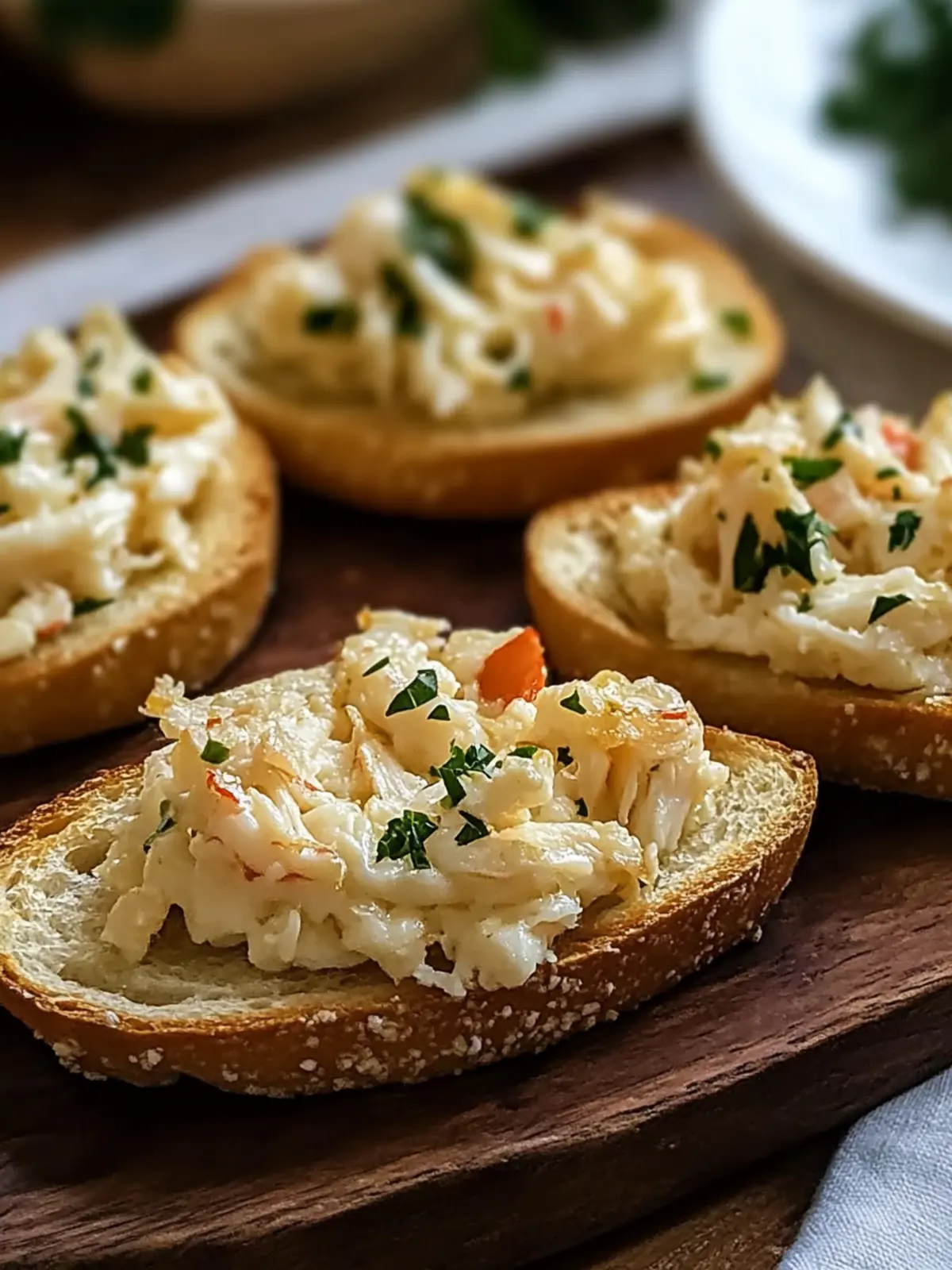 Garlic Butter Crab Toasts That Wow at Every Gathering 5 Garlic Butter Crab Toasts